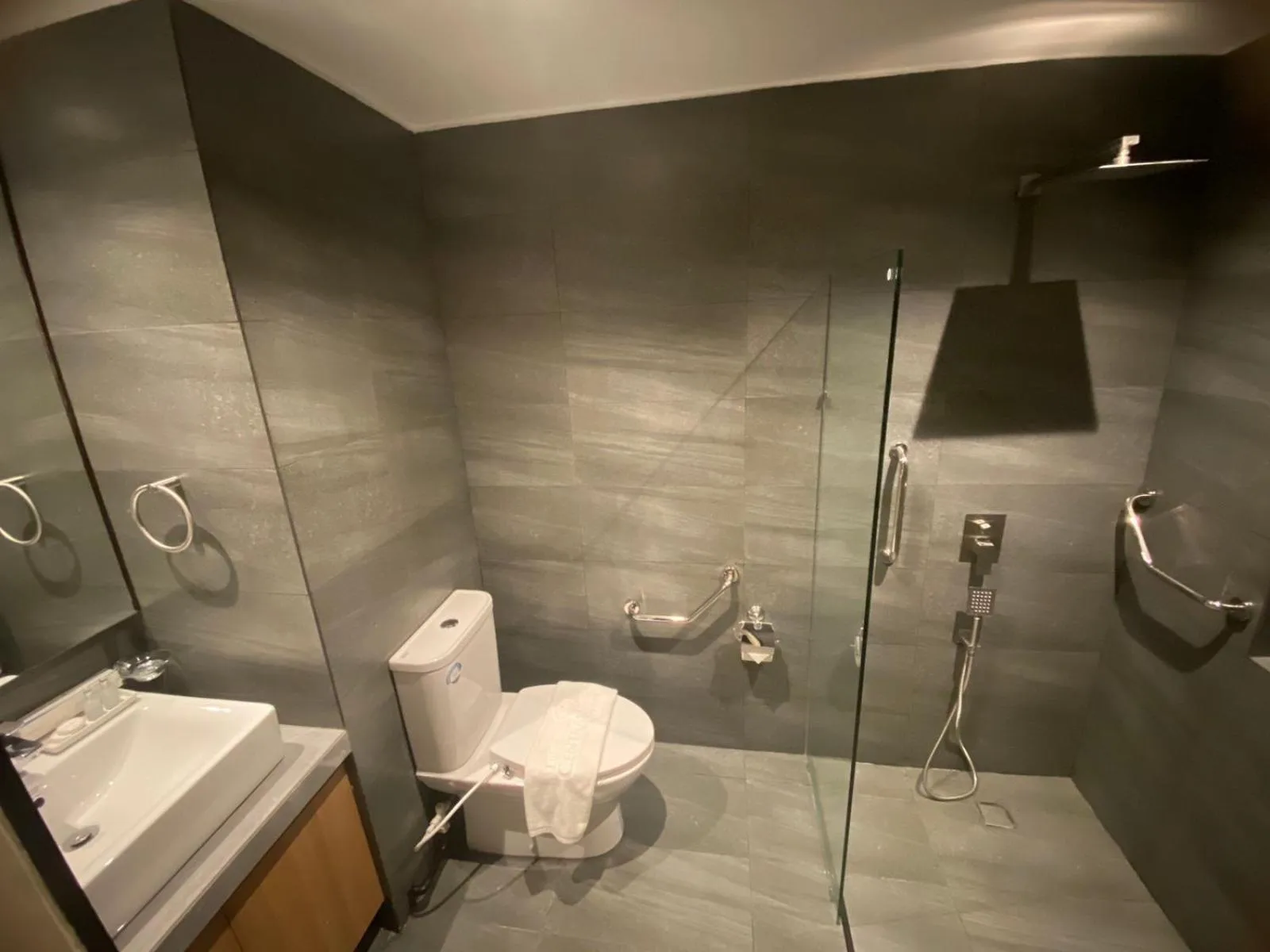 Shower in Luisita Central Park Hotel