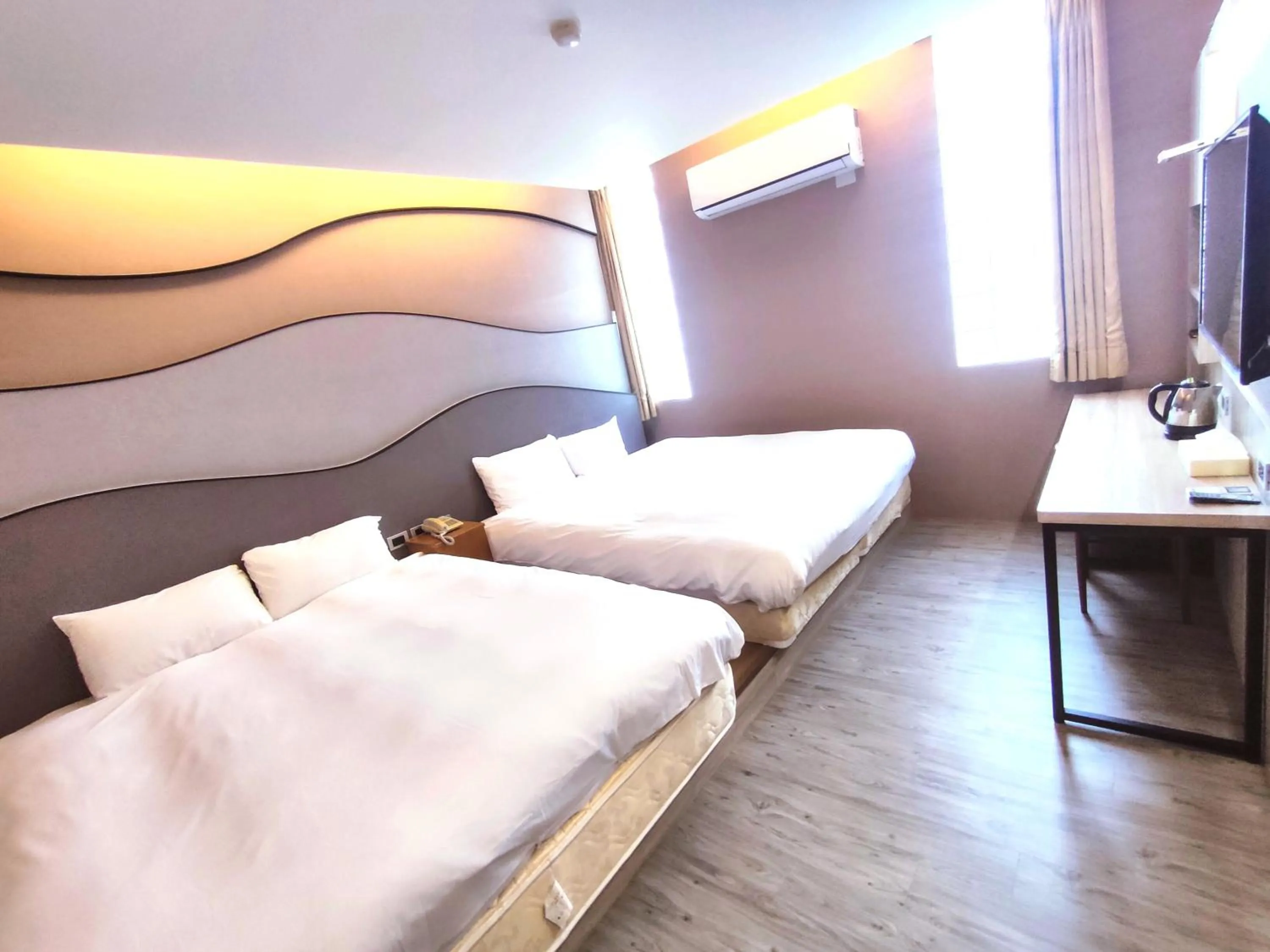 Photo of the whole room, Bed in AOIKE Hot Spring Hotel