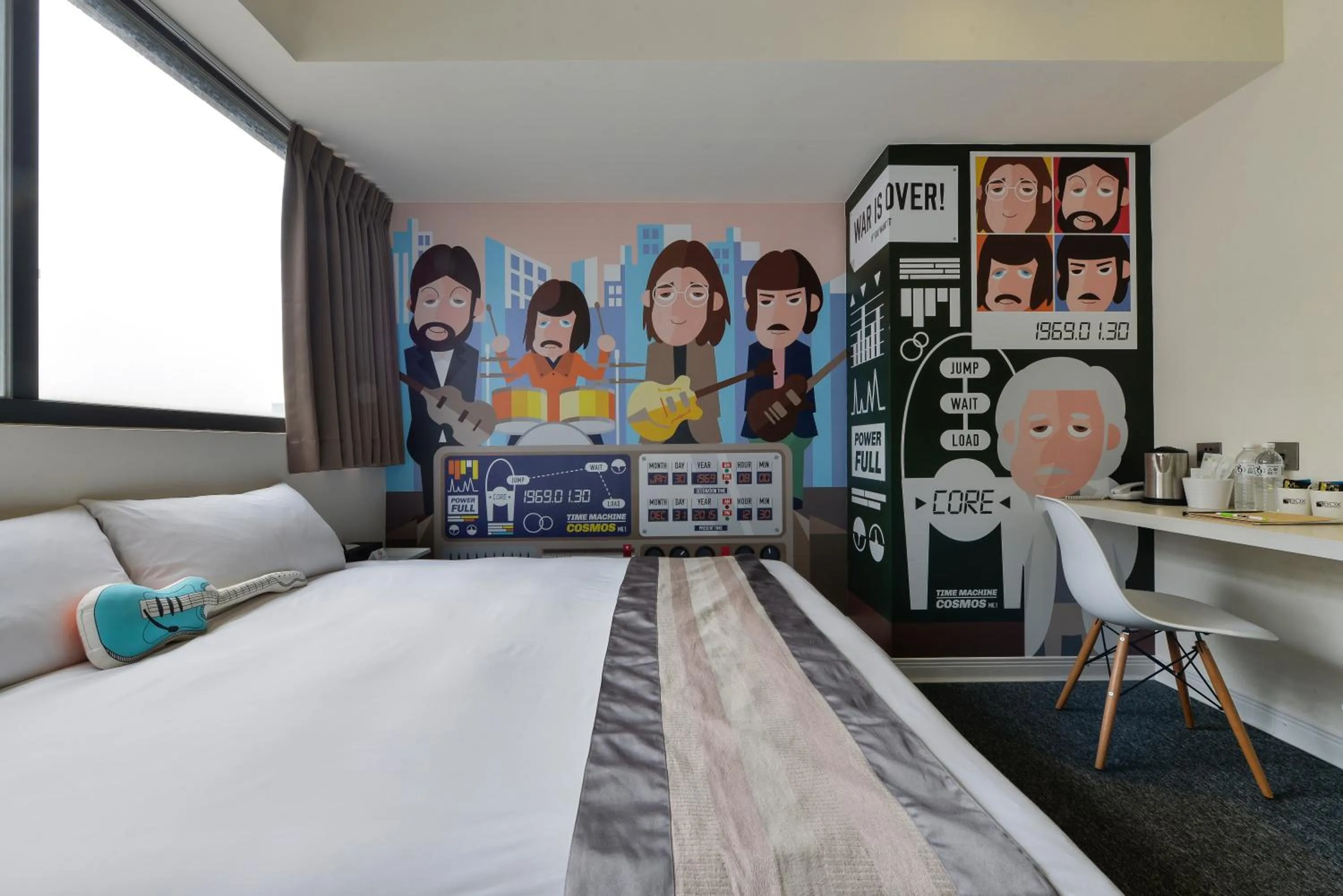 Photo of the whole room, Bed in Taichung Box Design Hotels