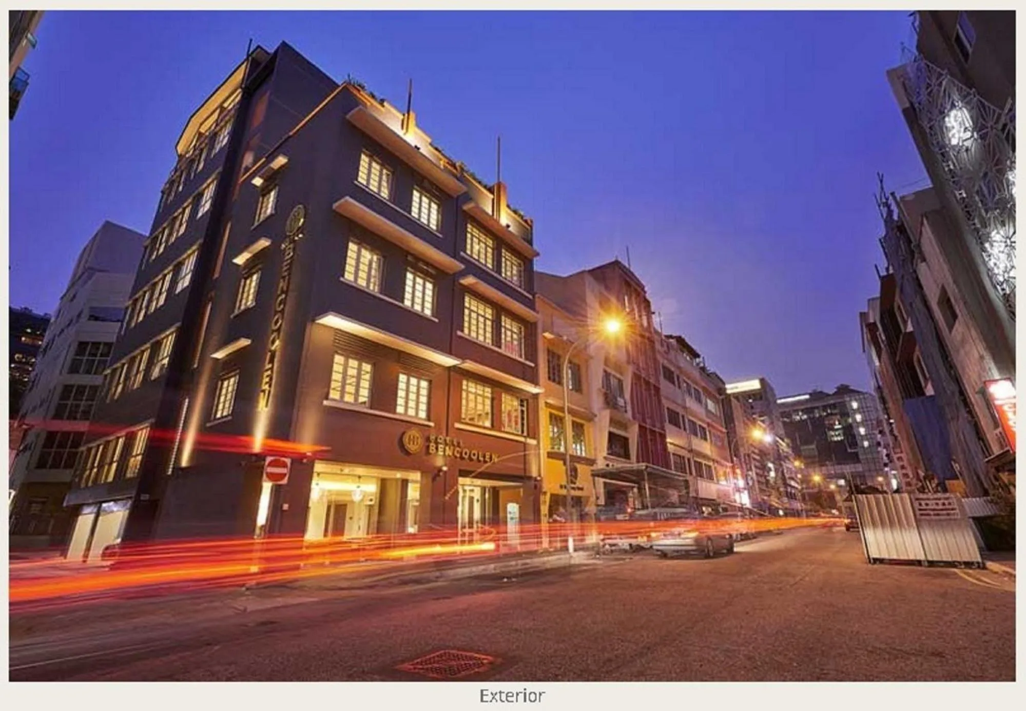 Property building in Hotel Bencoolen at Hong Kong Street