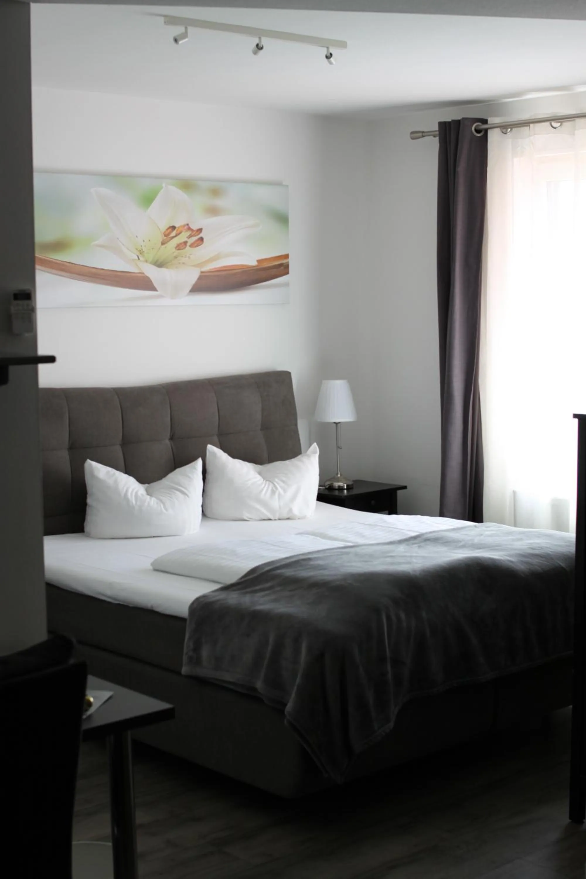 Bed in Hotel Restaurant Erbprinz Walldorf