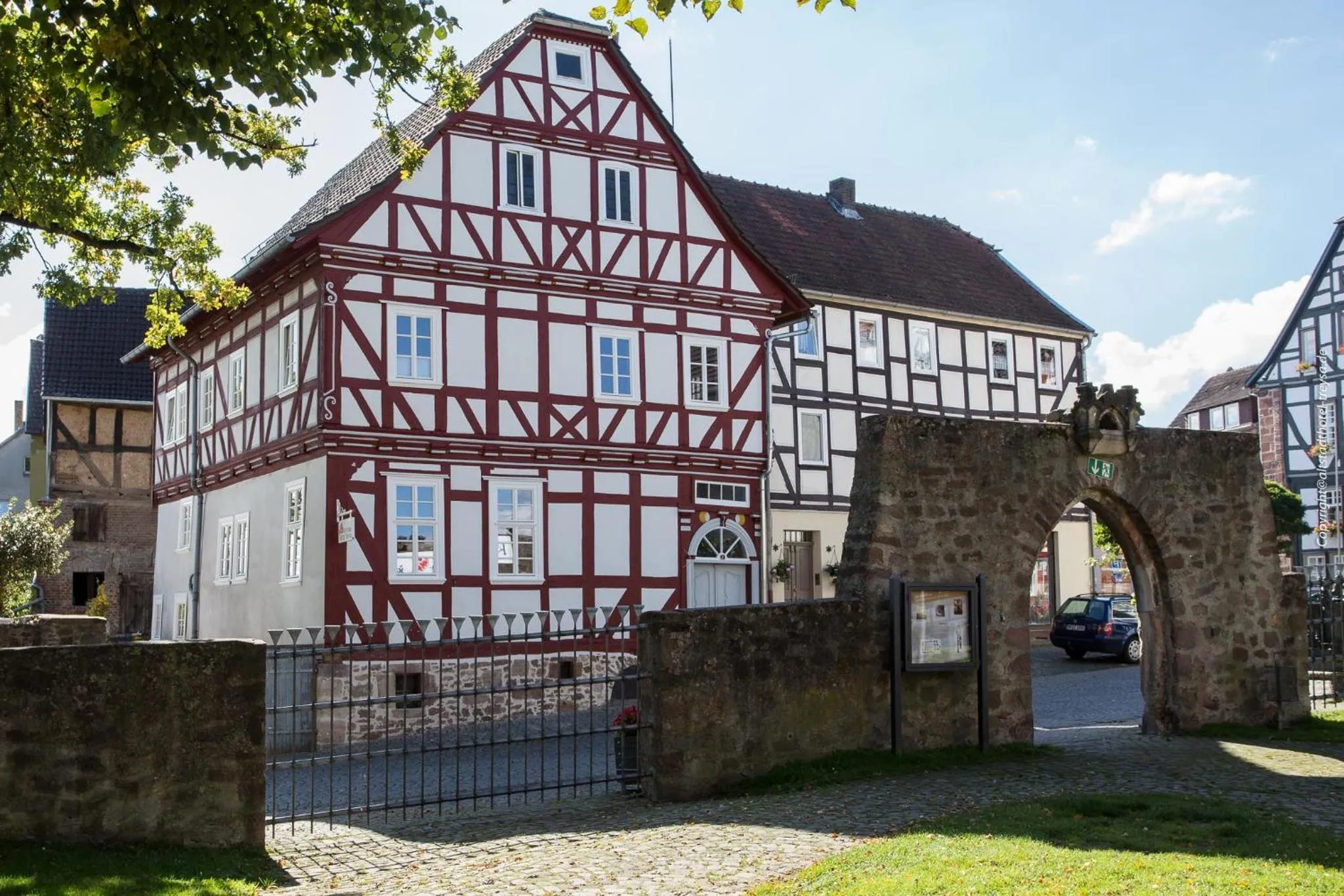 Property building in Altstadthotel Treysa