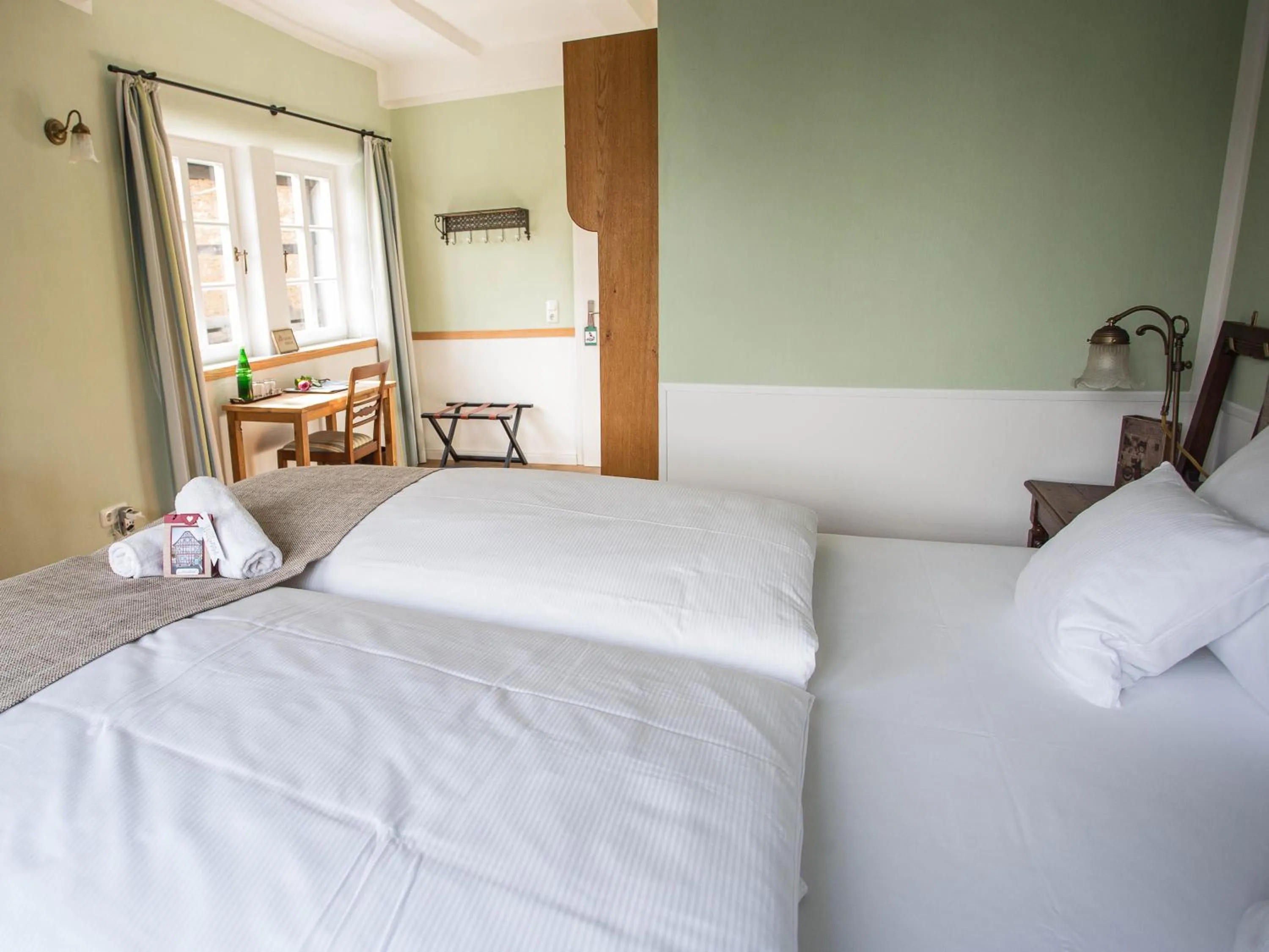 Photo of the whole room, Bed in Altstadthotel Treysa