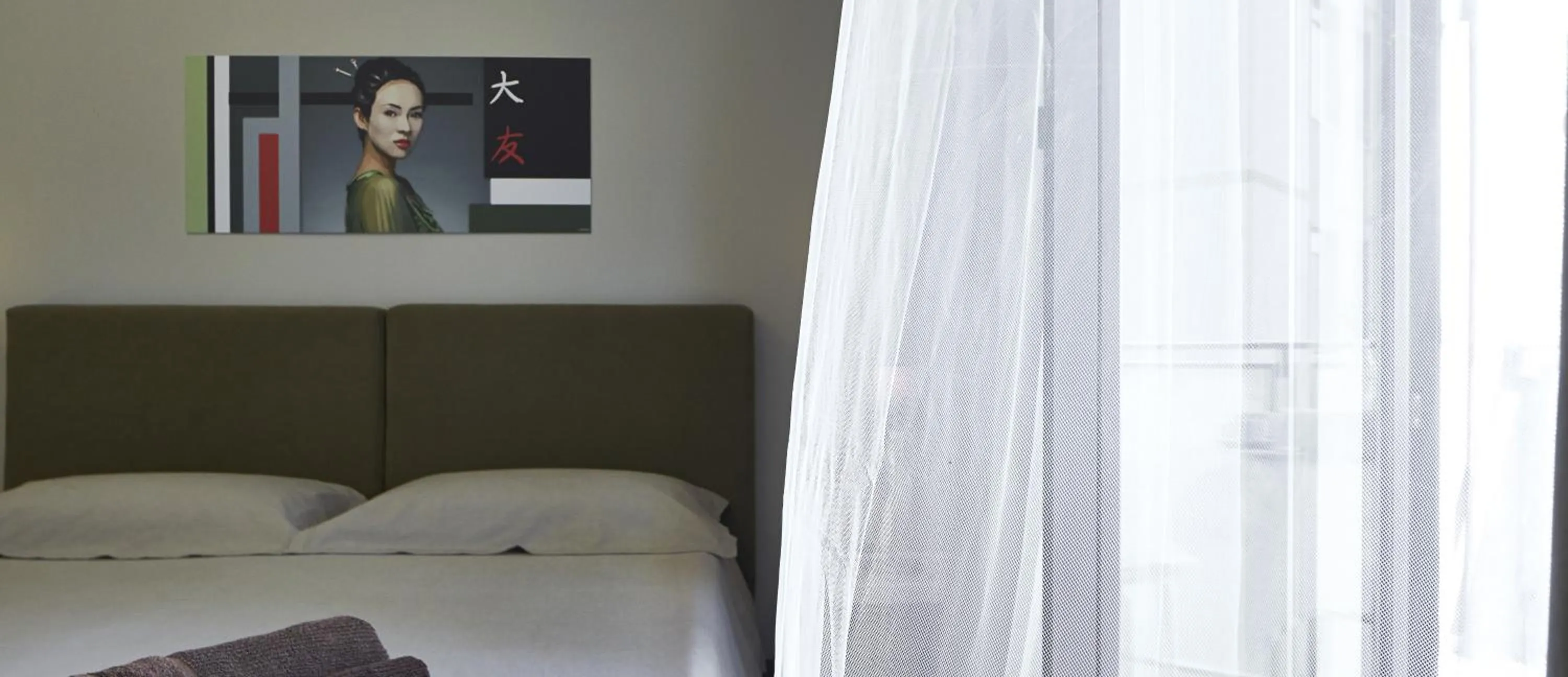 Day, Bed in B&B Hotei