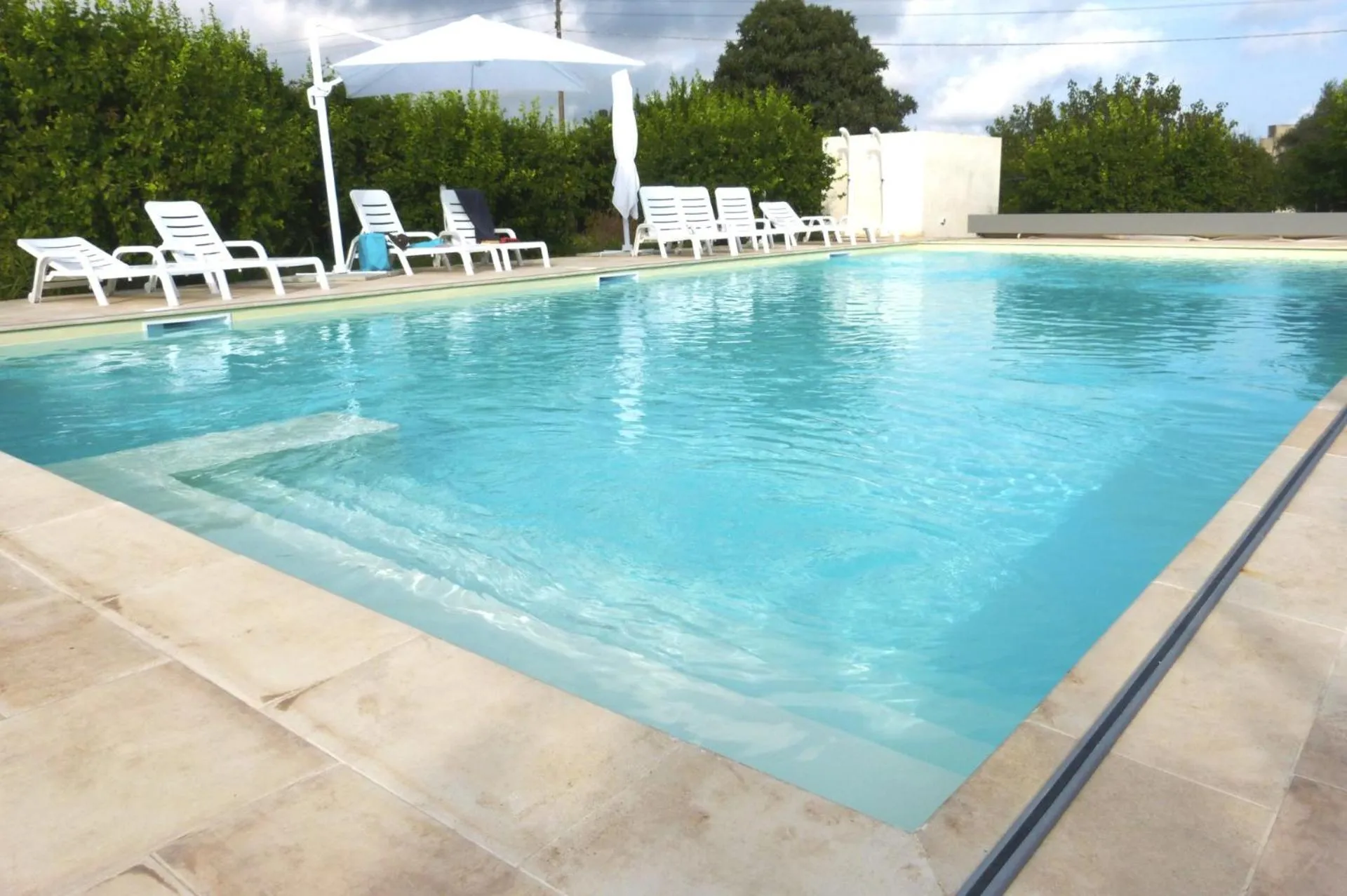 Swimming pool in L'Antico Trappeto