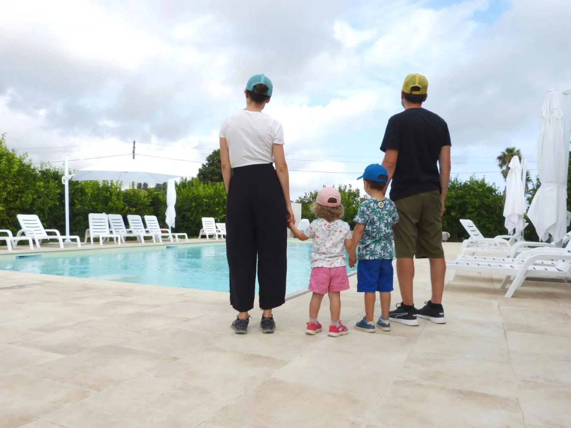 Swimming pool in L'Antico Trappeto