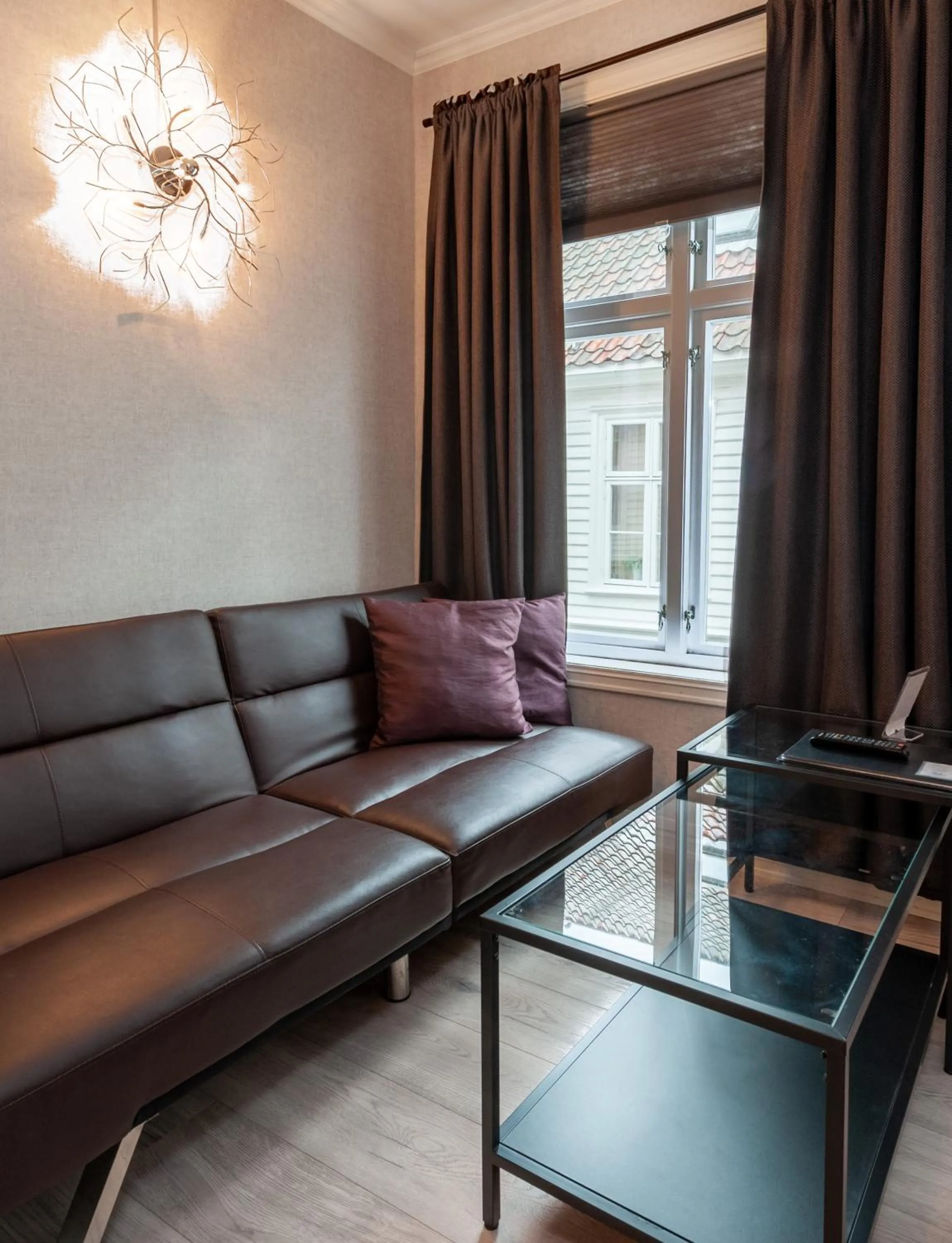 Seating area in Kjøbmandsgaarden Hotel