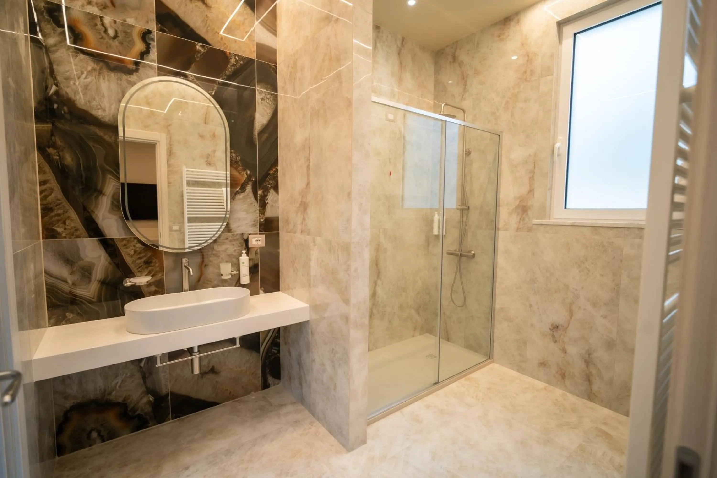 Shower in Dimora Galeno