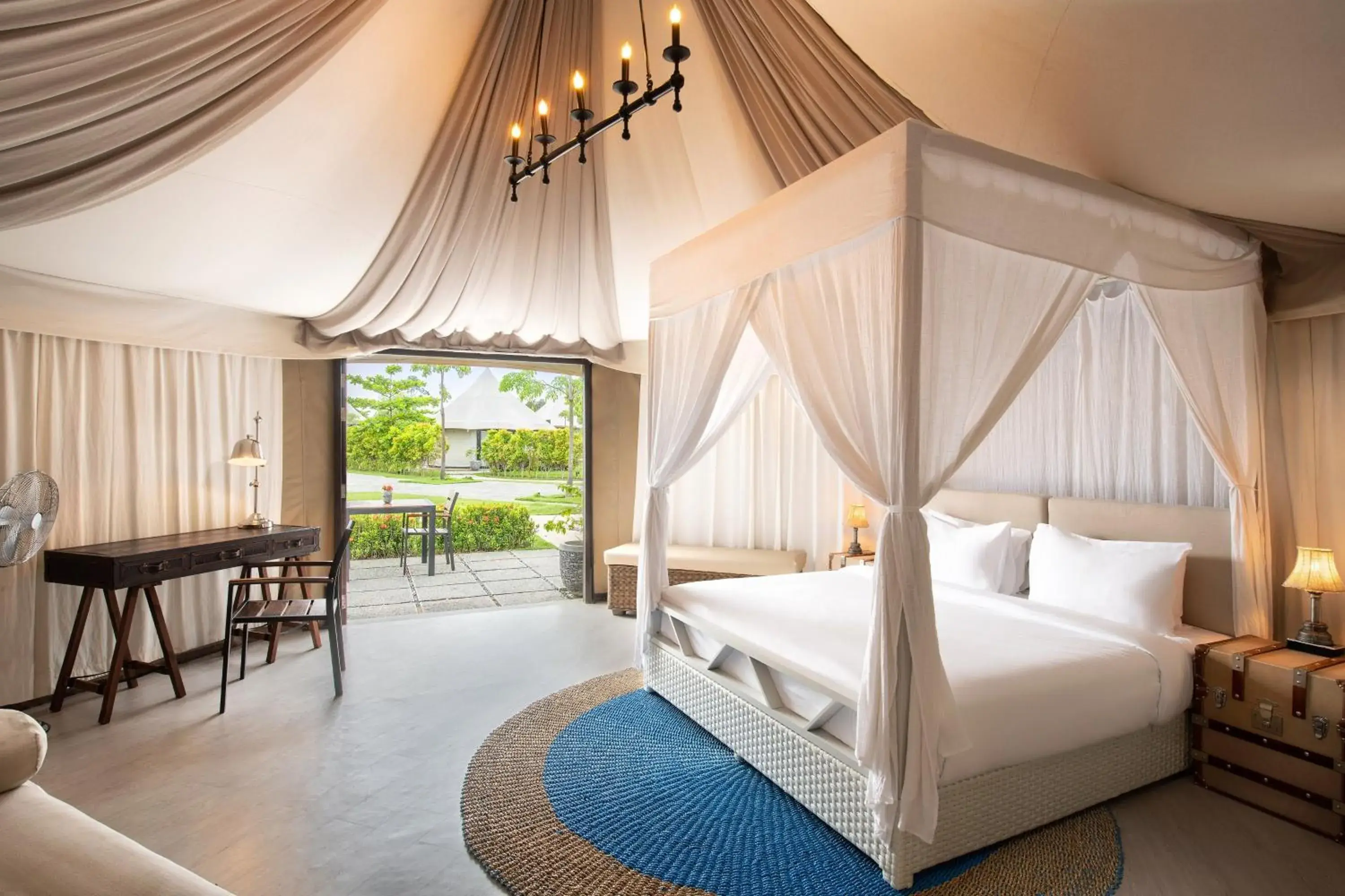 Tent, Small Guest Room, 1 King, Sofa Bed, Garden View in Natra Bintan, a Tribute Portfolio Resort Tent, Small Guest Room, 1 King, Sofa Bed, Garden View in Natra Bintan, a Tribute Portfolio Resort