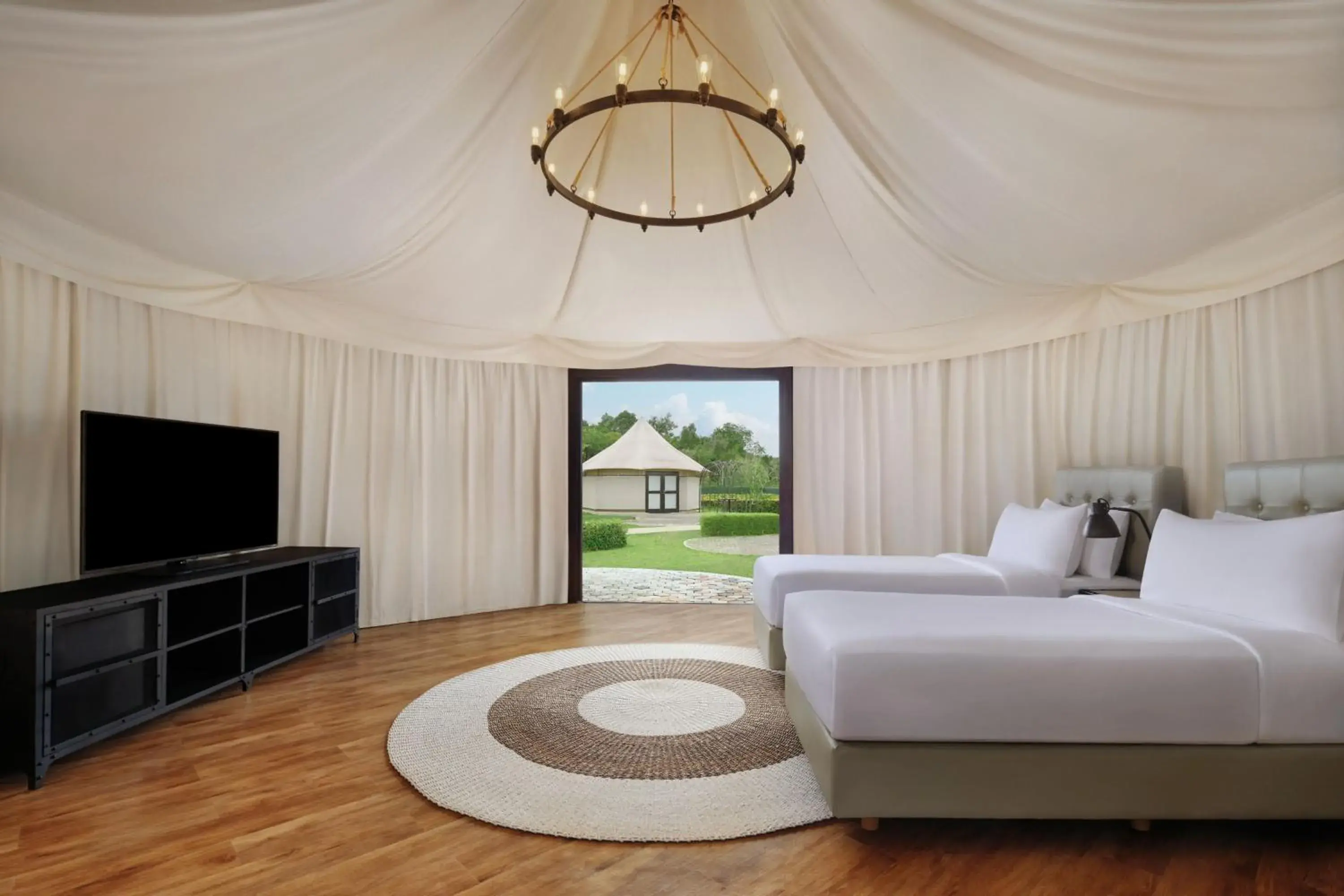 Tent, Guest Room, 2 Twin, Sofa Bed, Garden View in Natra Bintan, a Tribute Portfolio Resort Tent, Guest Room, 2 Twin, Sofa Bed, Garden View in Natra Bintan, a Tribute Portfolio Resort