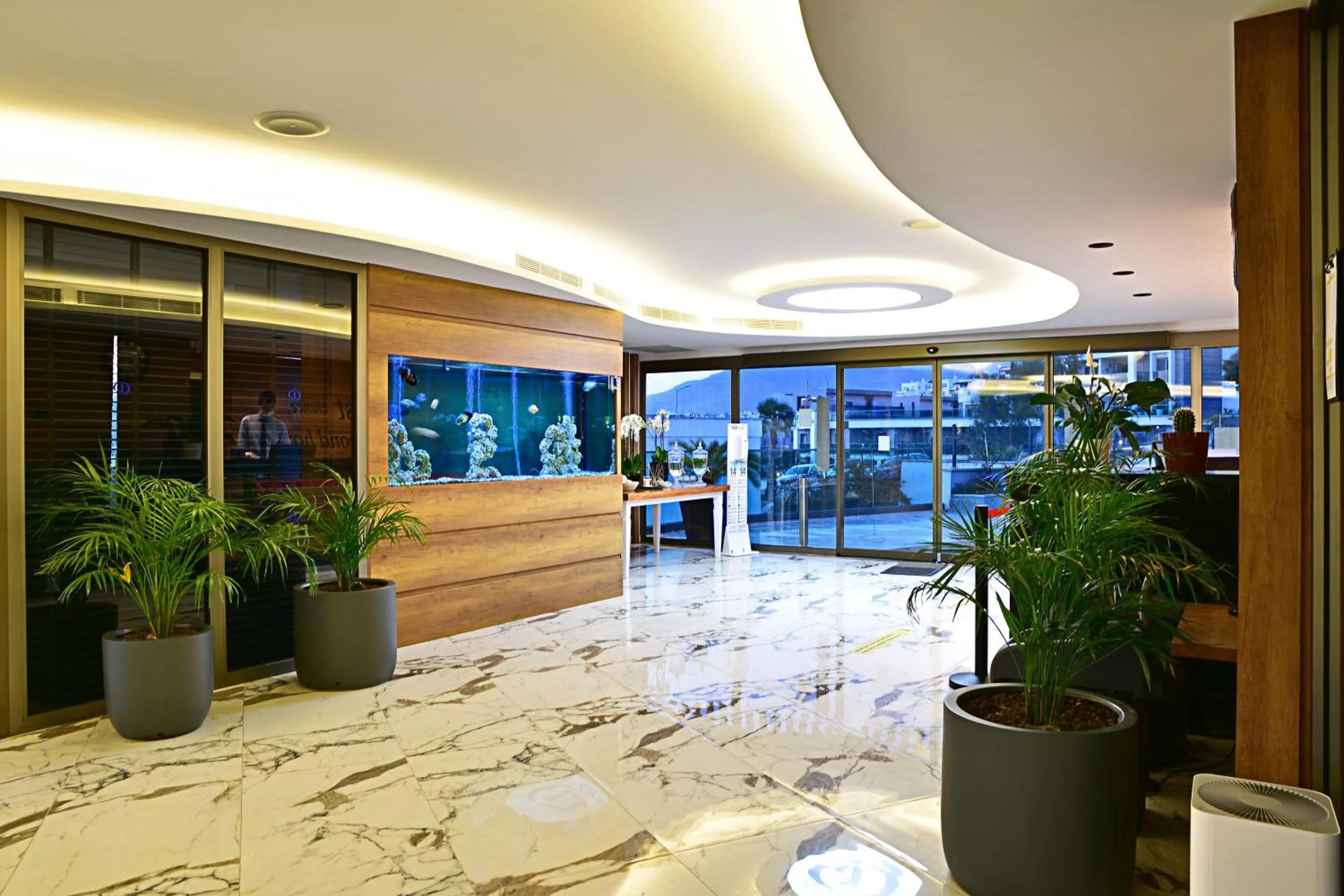Lobby or reception in Jasmin Elite Residence & SPA