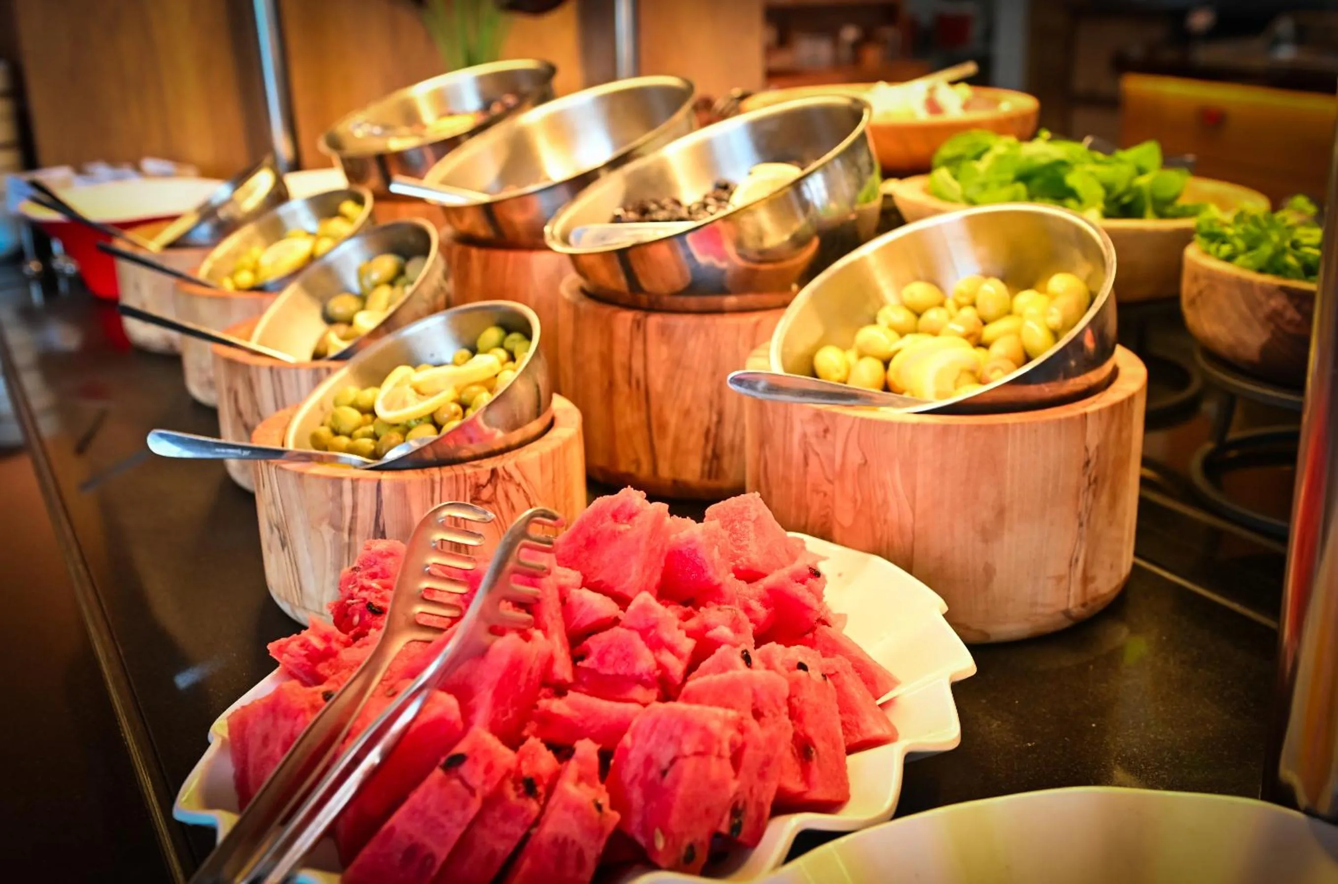 Buffet breakfast in Jasmin Elite Residence & SPA