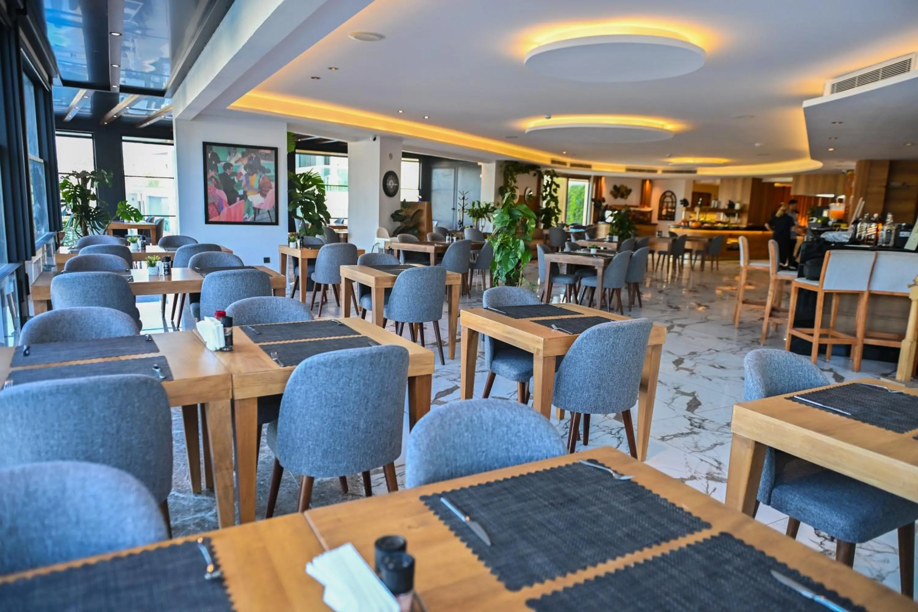 Restaurant/places to eat in Jasmin Elite Residence & SPA