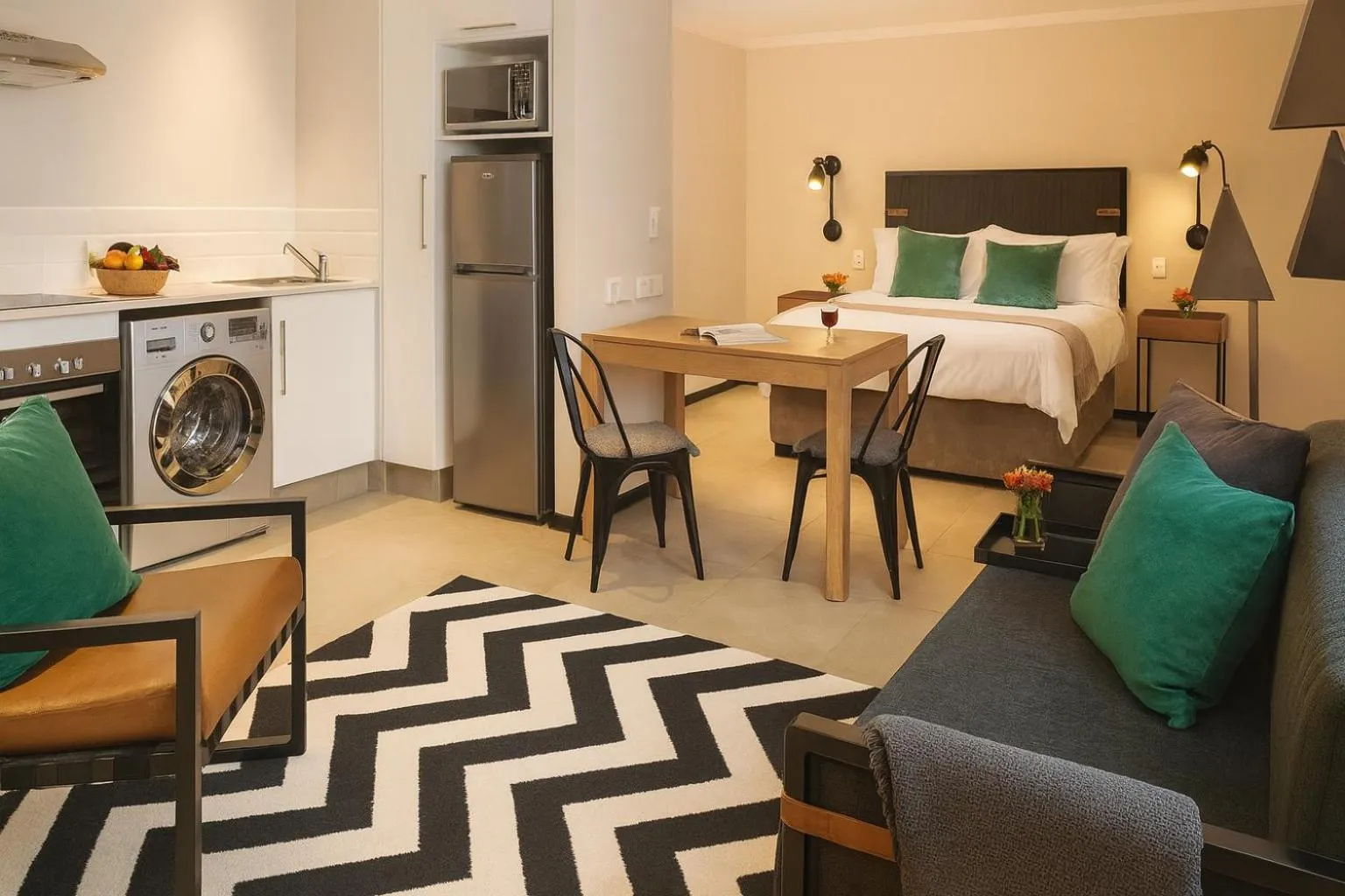 Living room, Bed in The Max Hotel Sandton