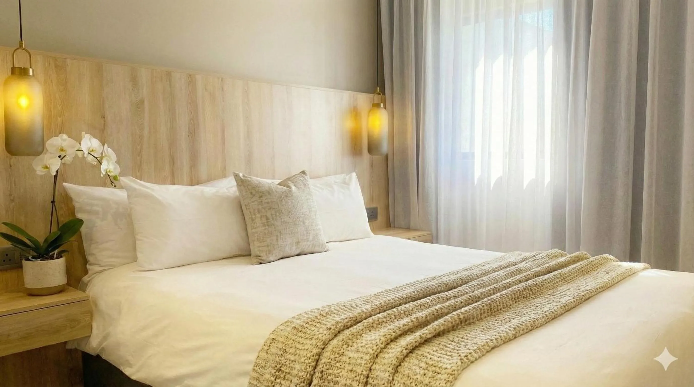 Bed in The Max Hotel Sandton