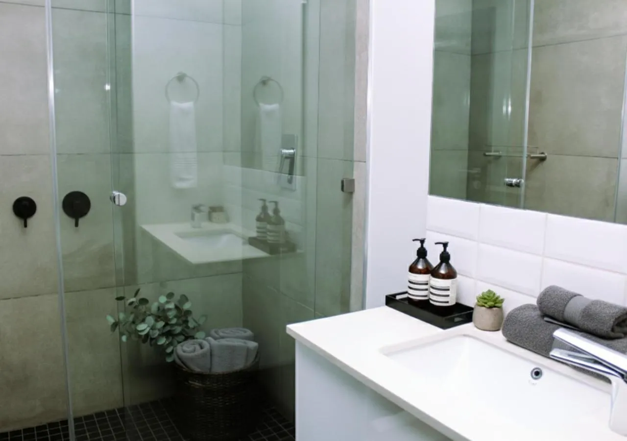 Shower in The Max Hotel Sandton