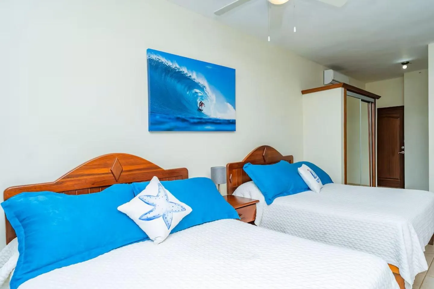 Bed in Agualina Kite Hotel