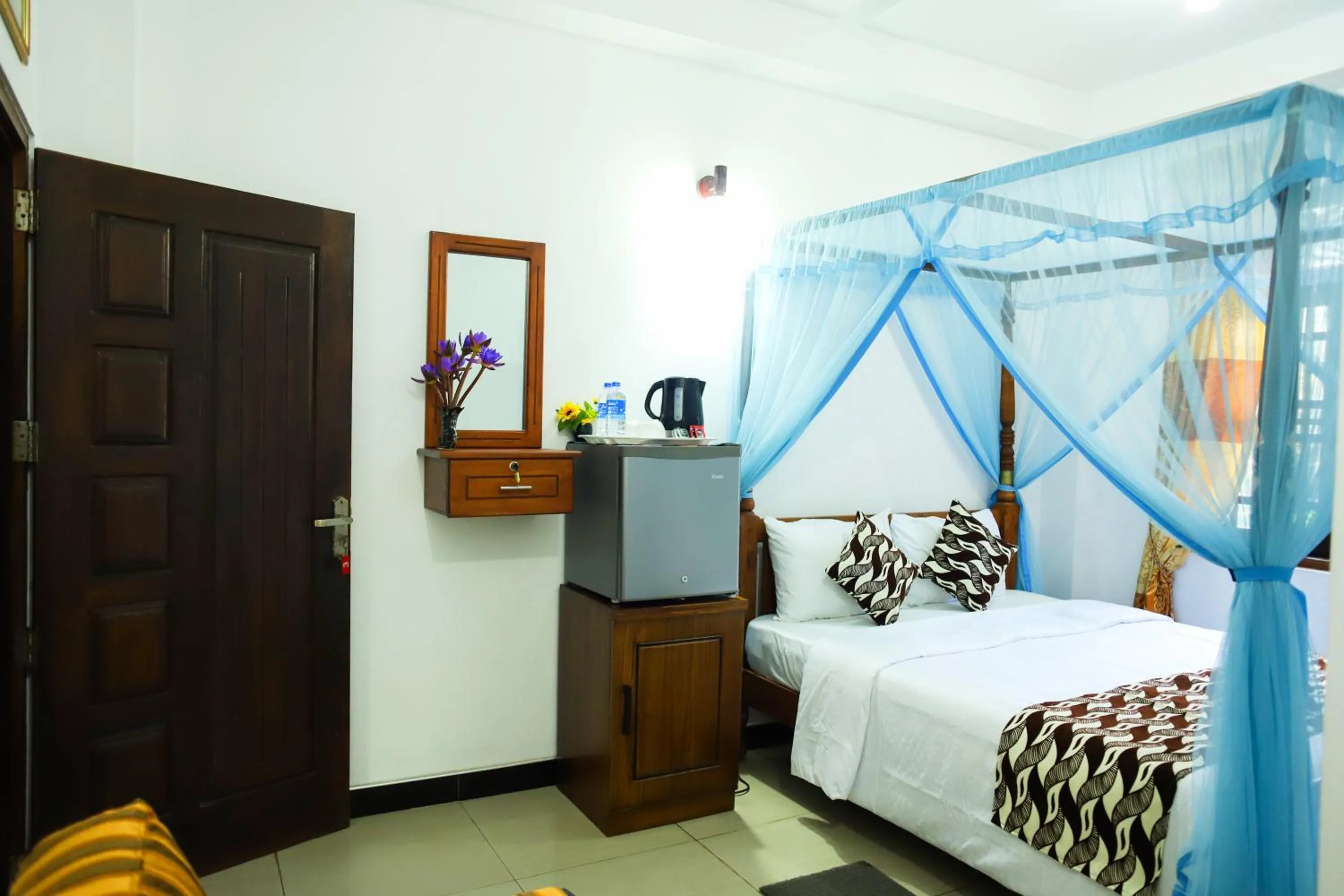 Bedroom, Bed in Village Star Rest-Mirissa