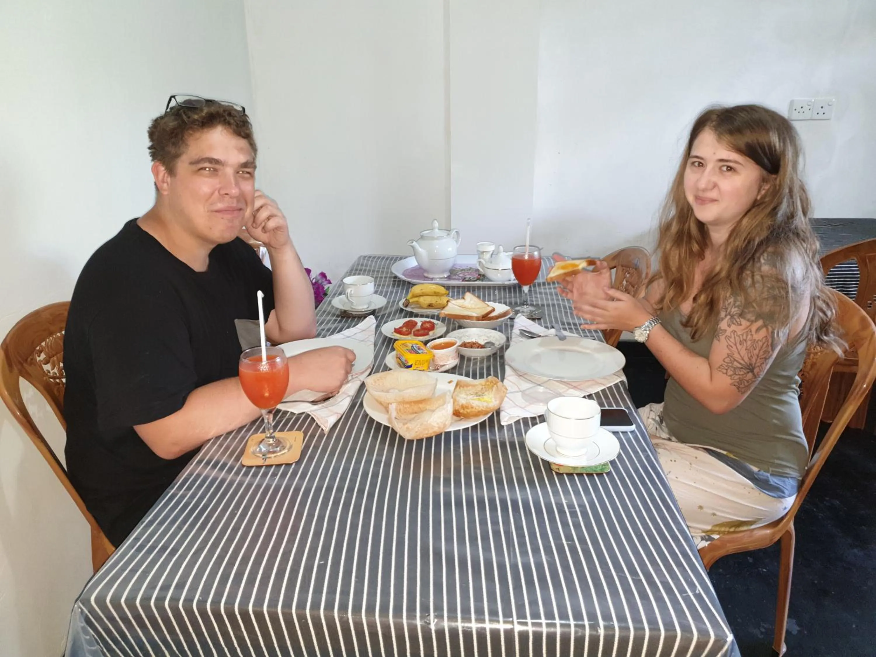 Food in Village Star Rest-Mirissa