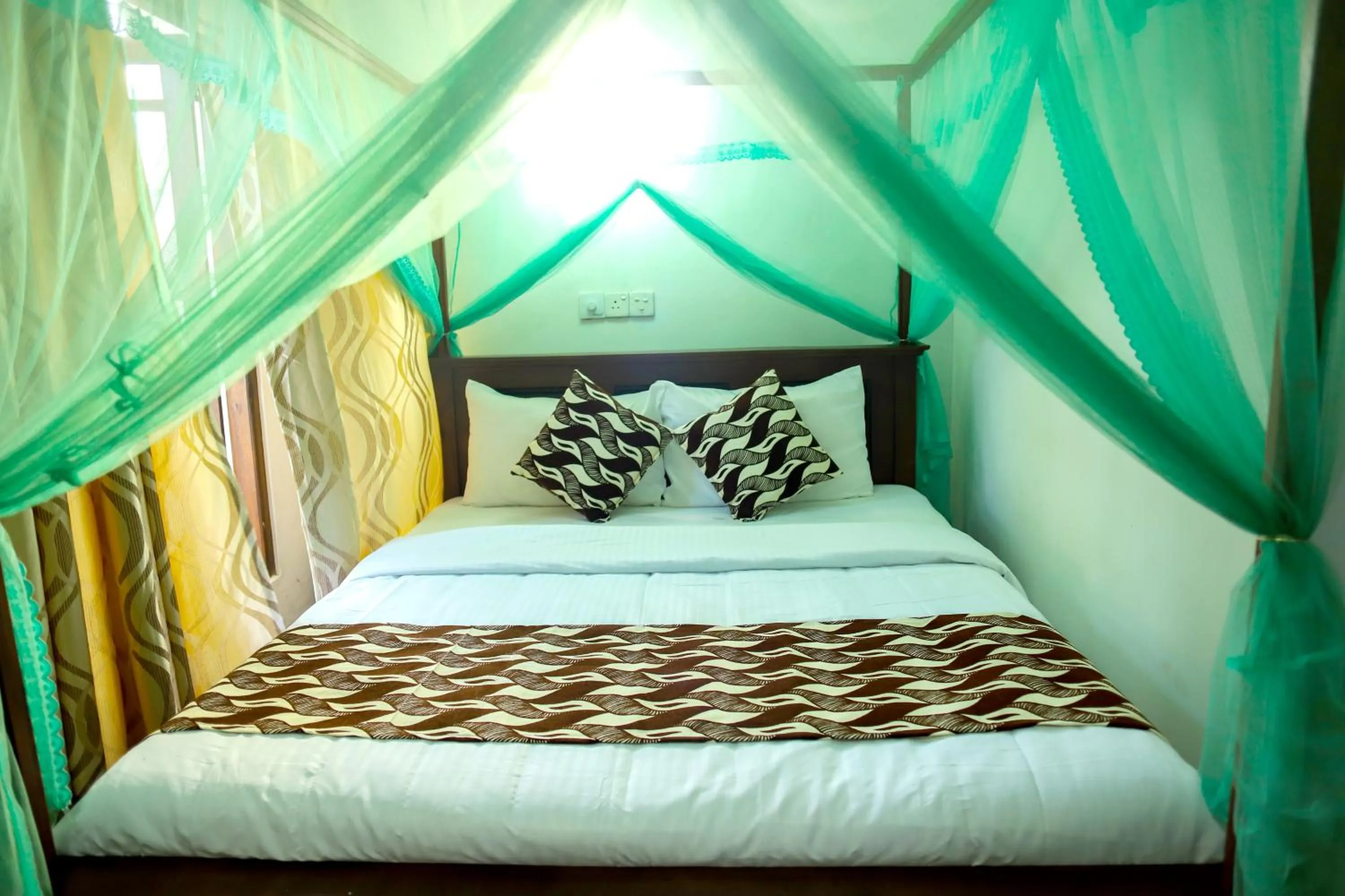 Bed in Village Star Rest-Mirissa