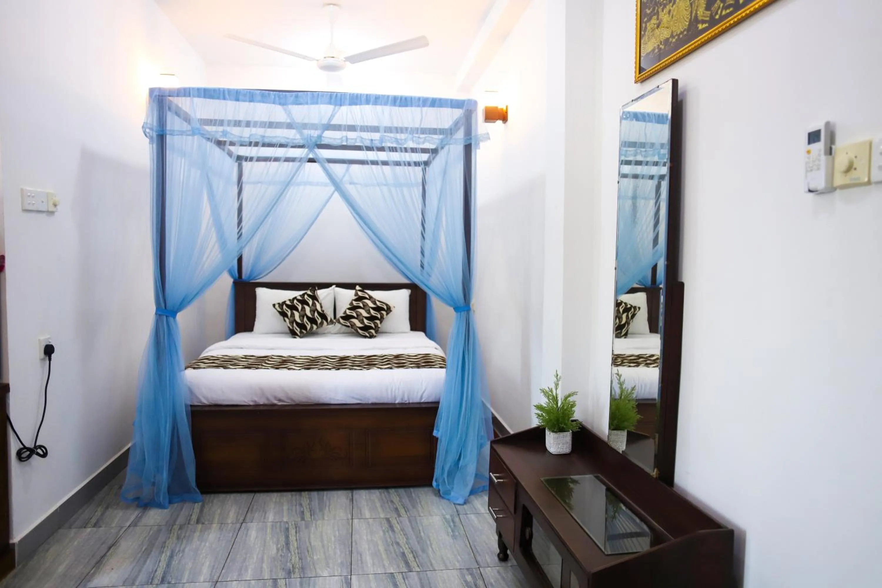 Bed in Village Star Rest-Mirissa