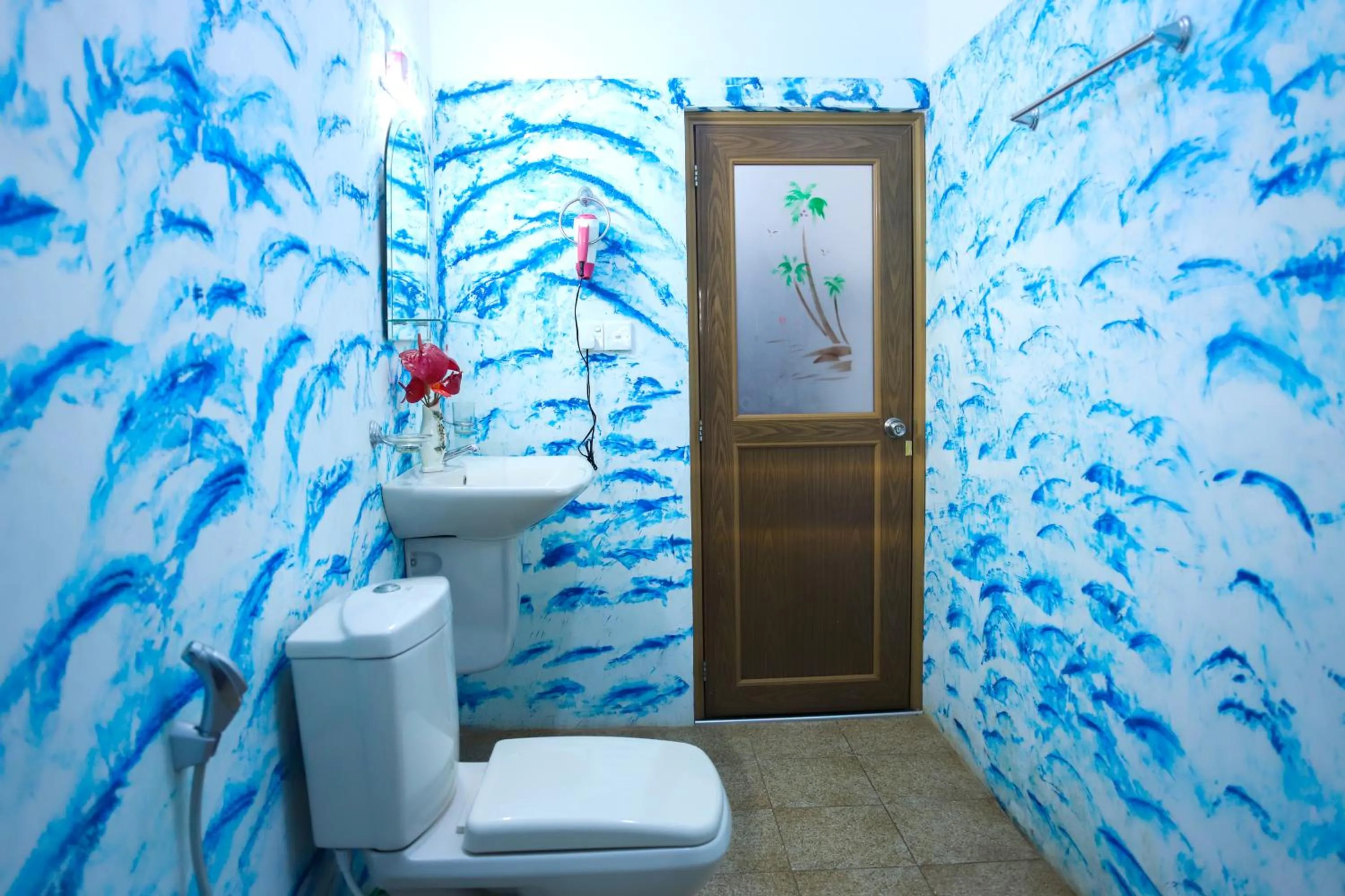 Bathroom in Village Star Rest-Mirissa