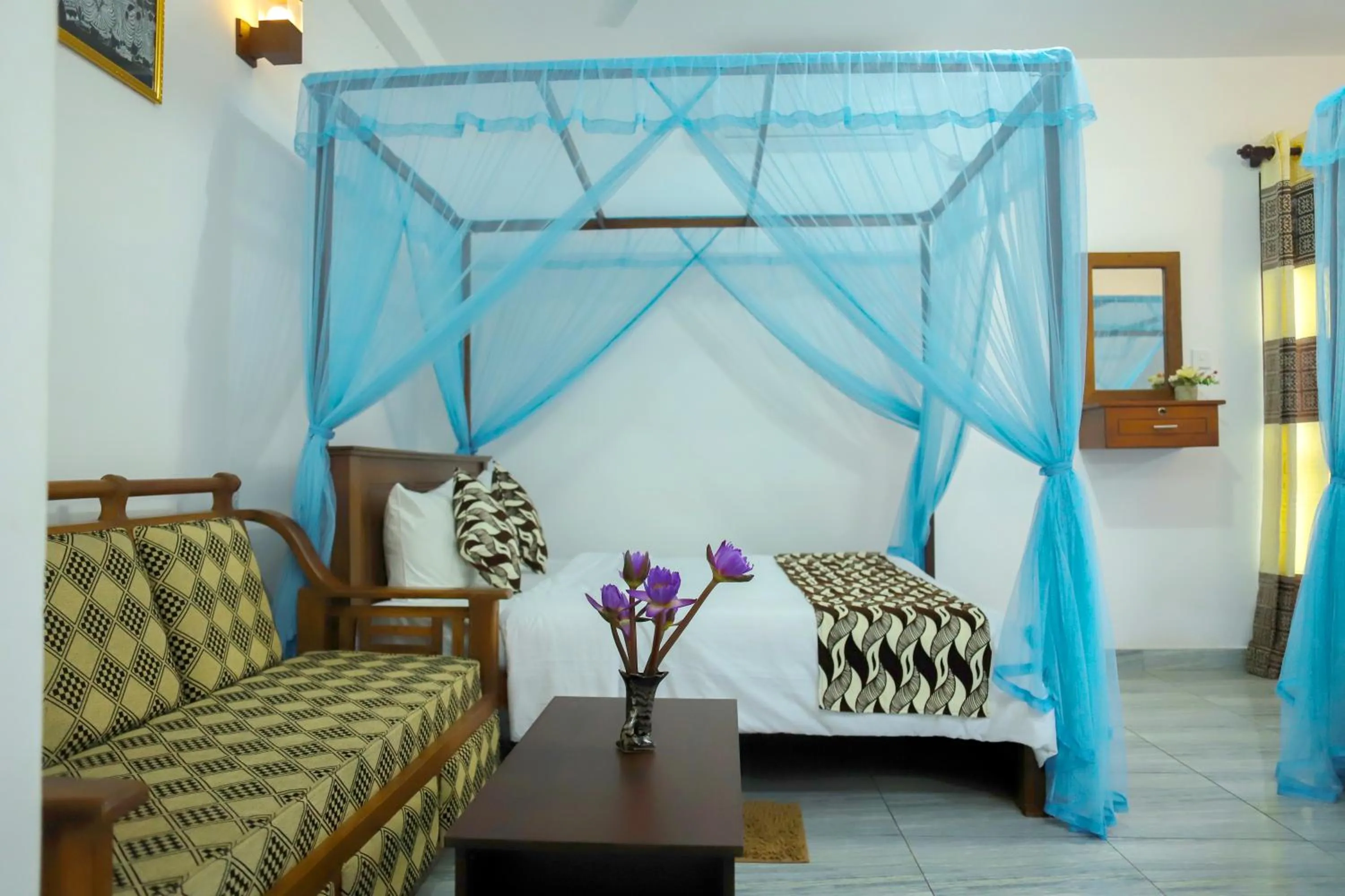 Bed in Village Star Rest-Mirissa