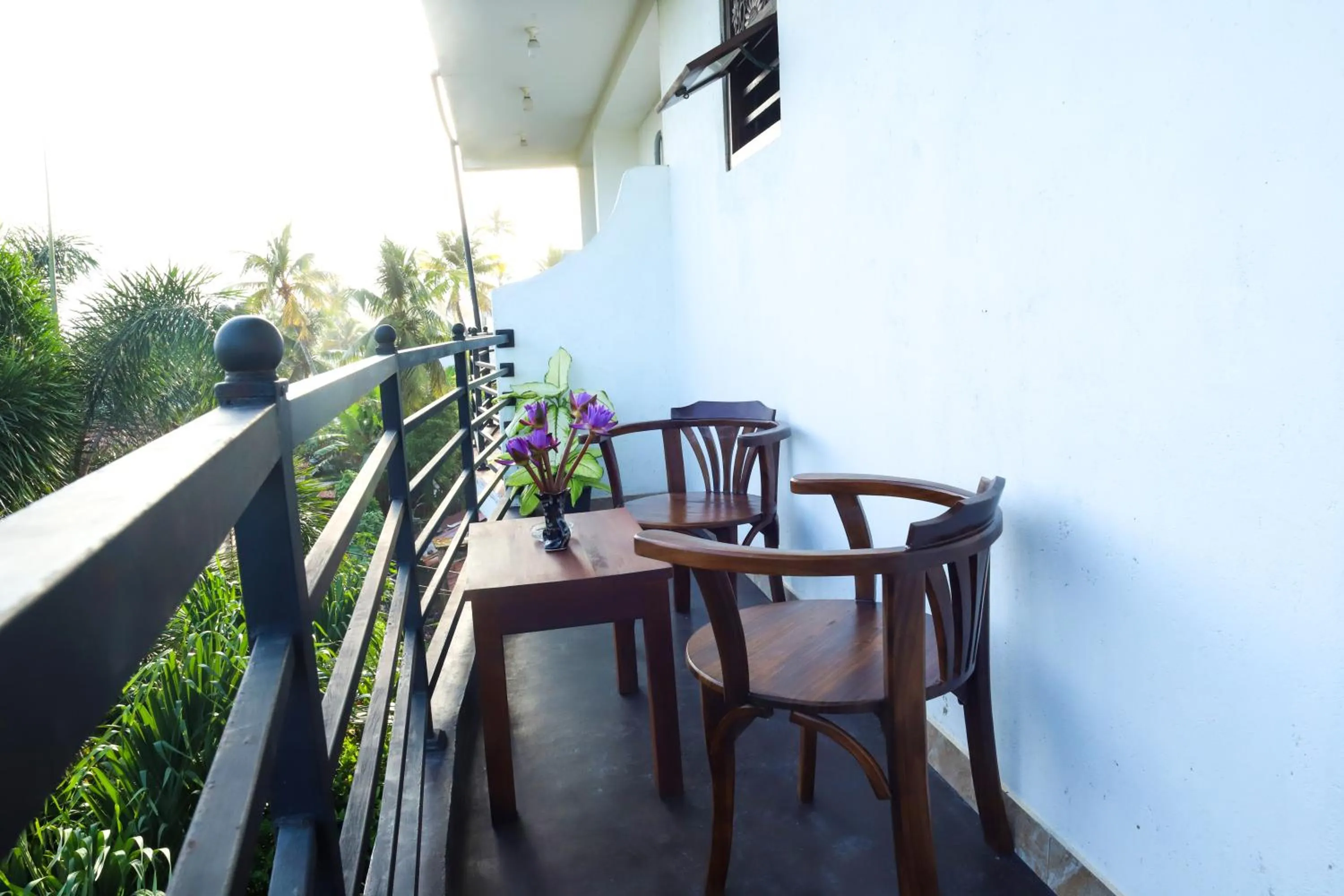 Balcony/Terrace in Village Star Rest-Mirissa