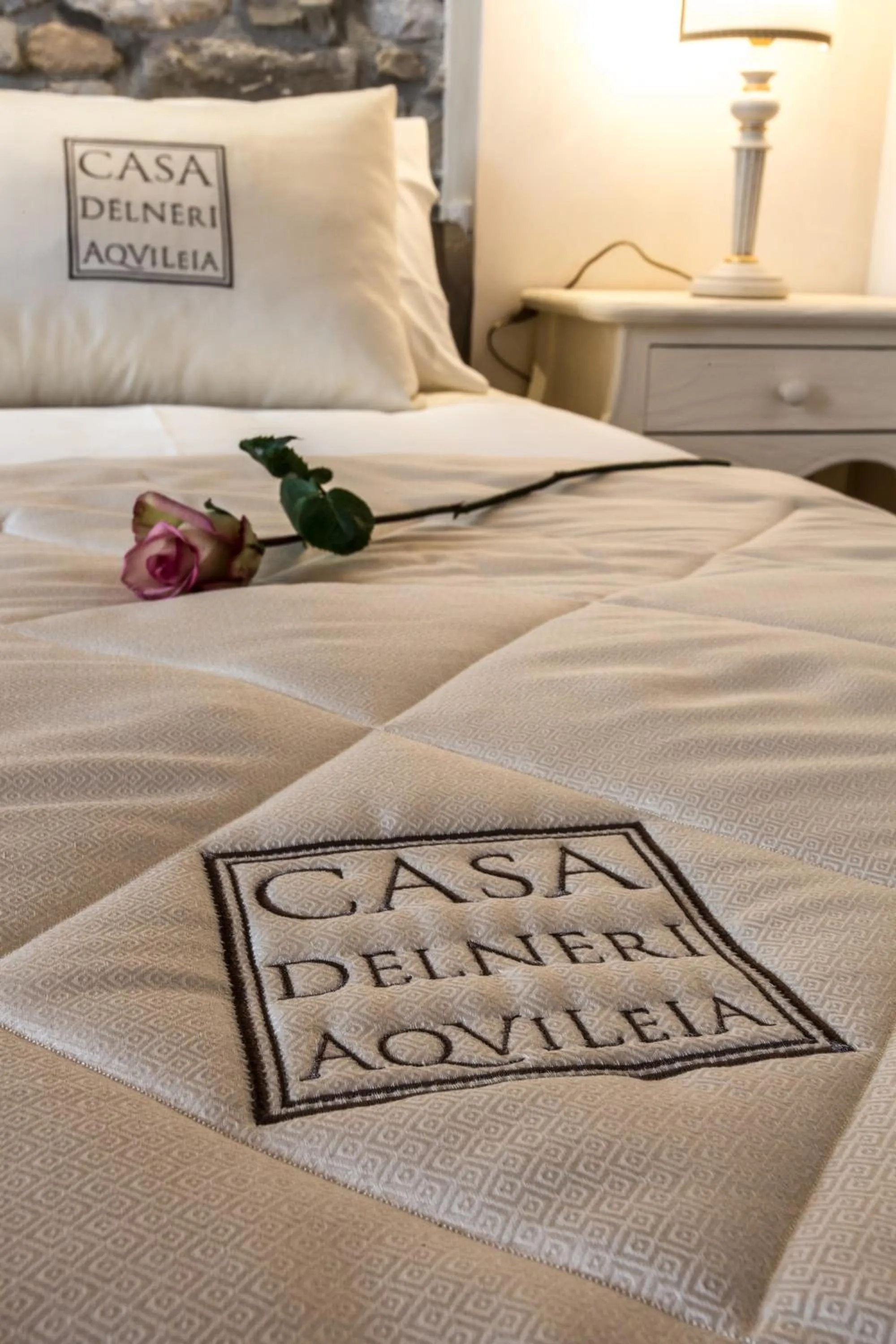 Bed in Casa Delneri Boutique Hotel Adults Only