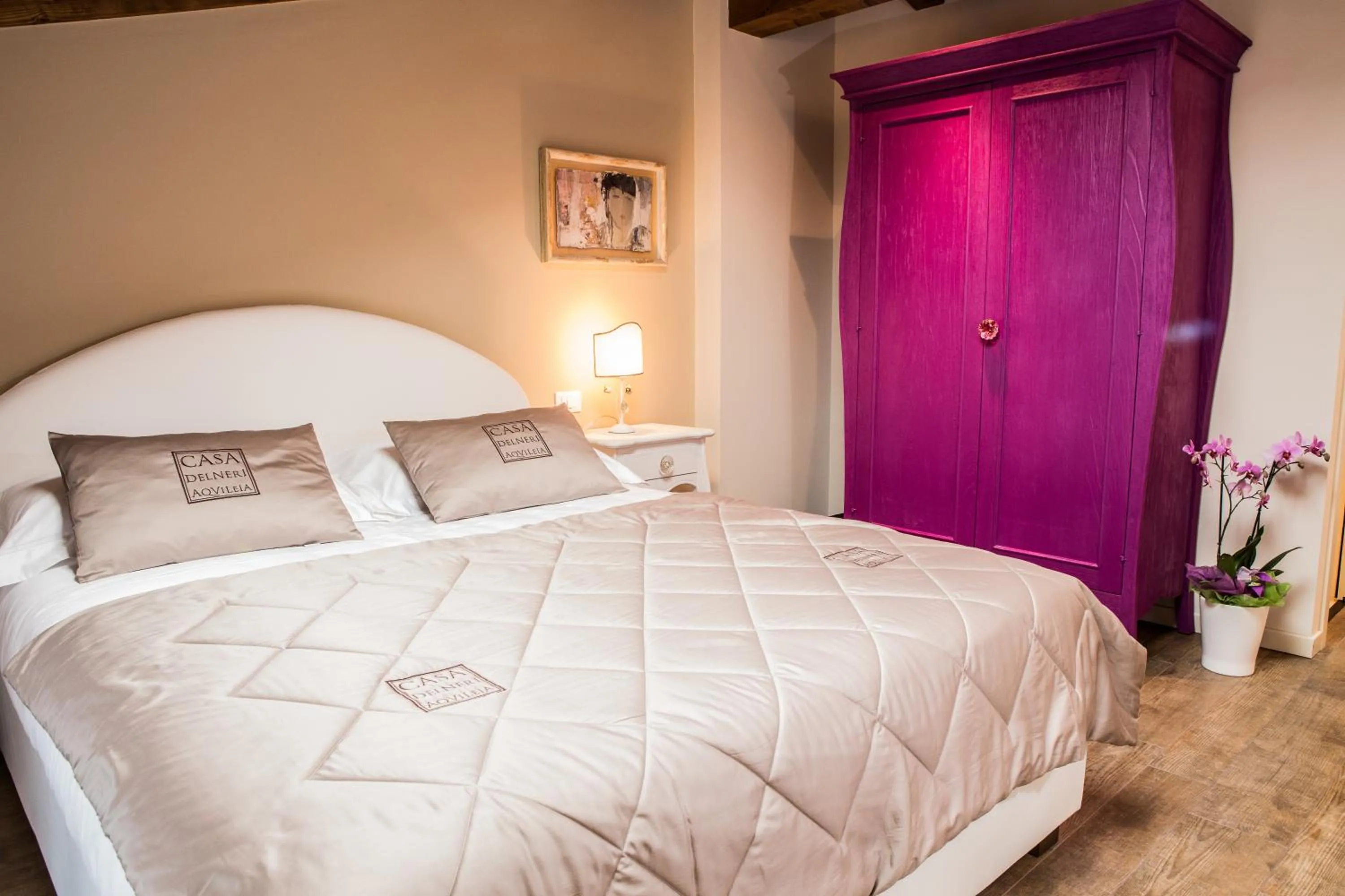 Bed in Casa Delneri Boutique Hotel Adults Only