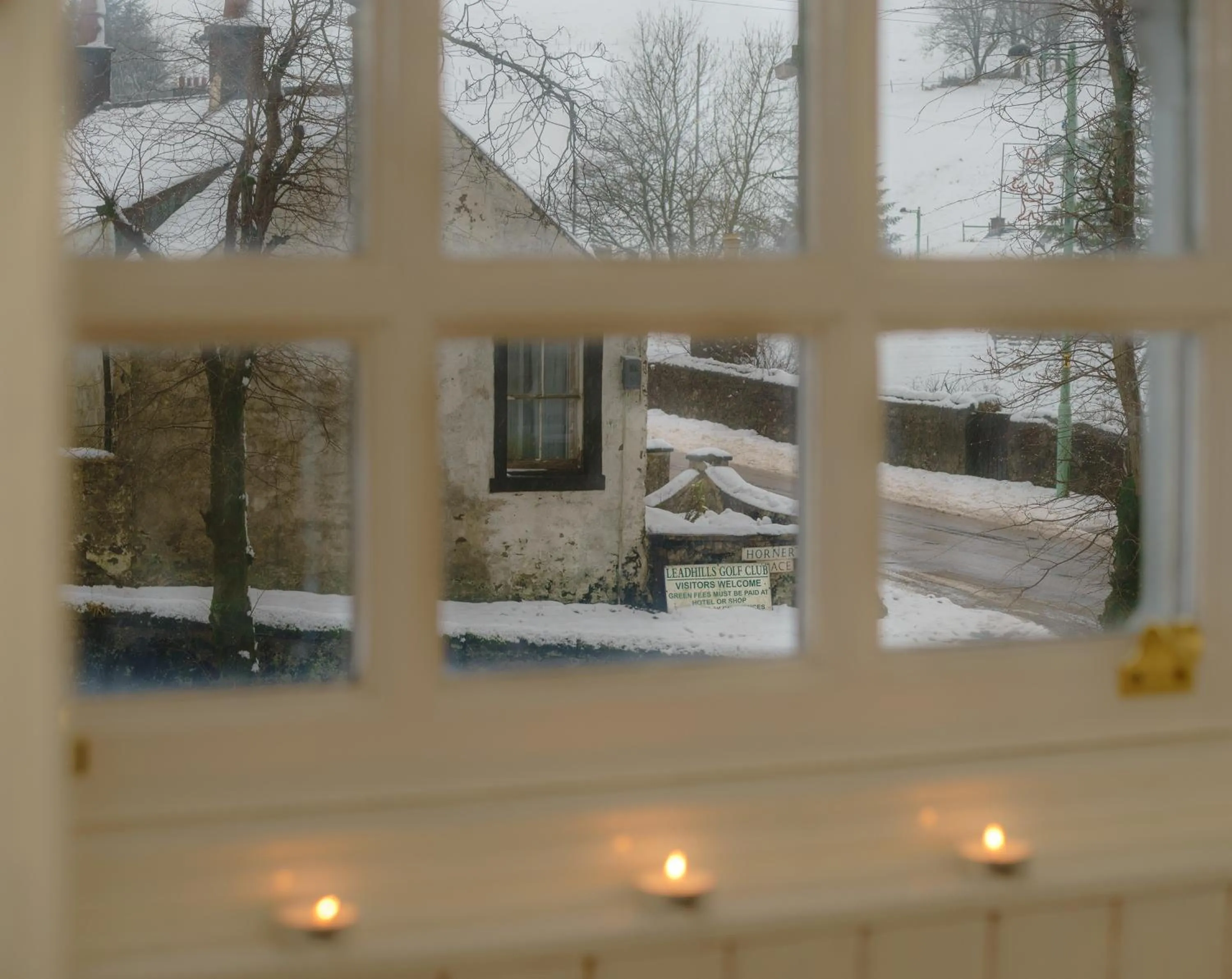 Winter in The Hopetoun Arms Hotel