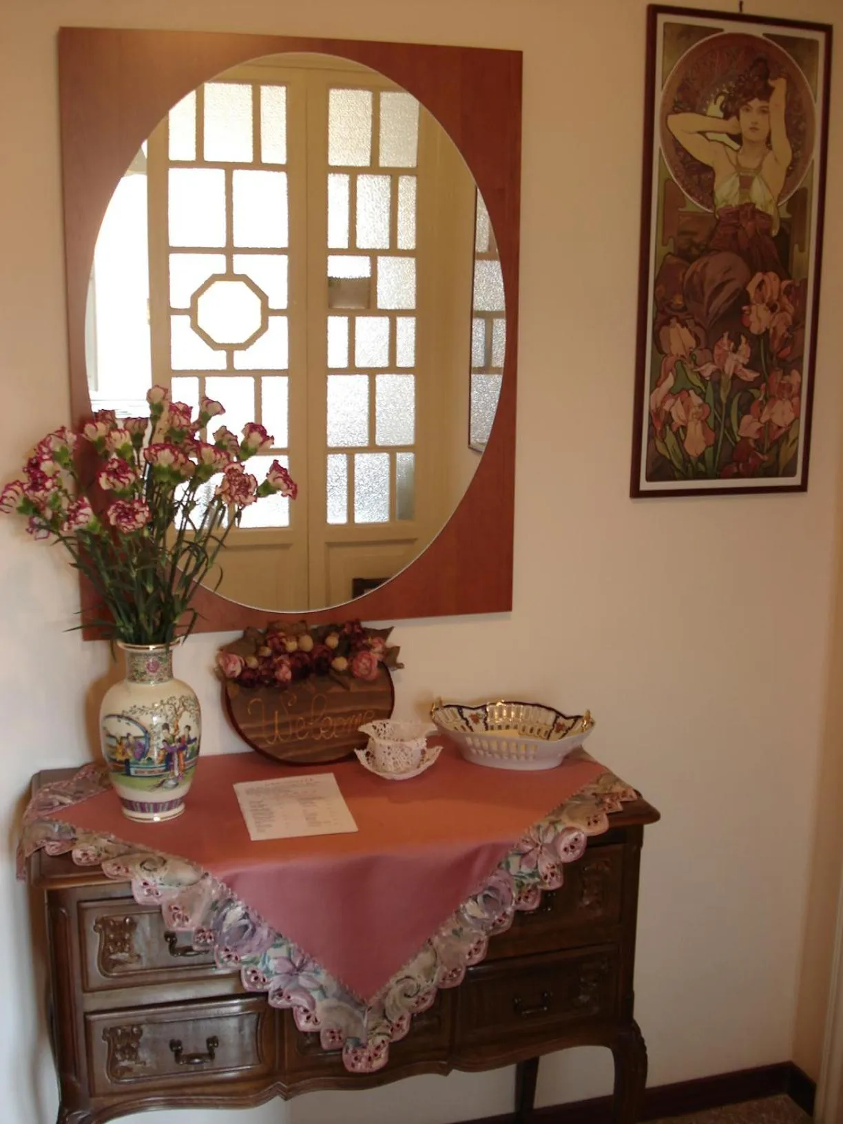 Decorative detail in B&B La Bella Giuliana