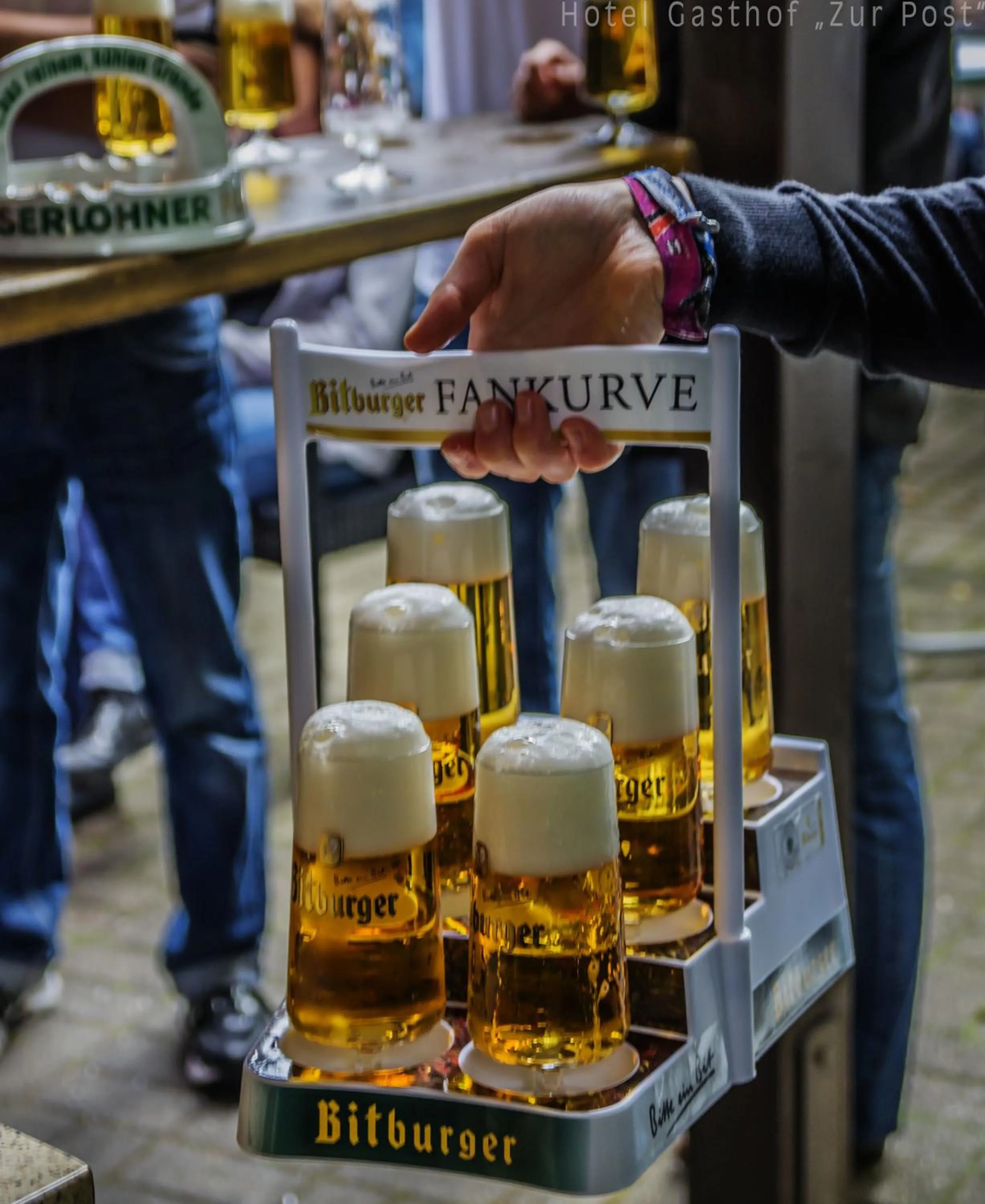 Garden view in Hotel Gasthof Zur Post