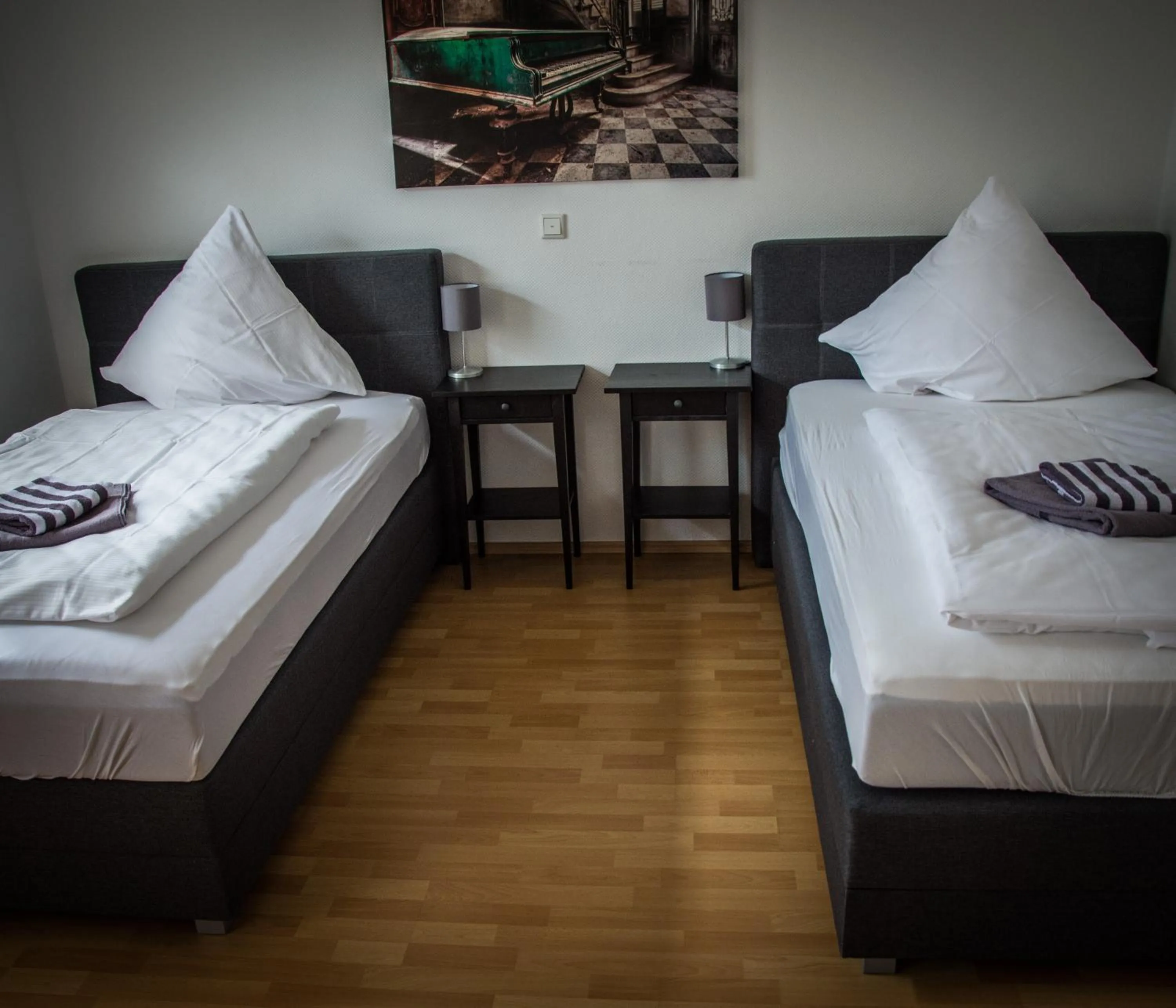 Photo of the whole room, Bed in Hotel Gasthof Zur Post