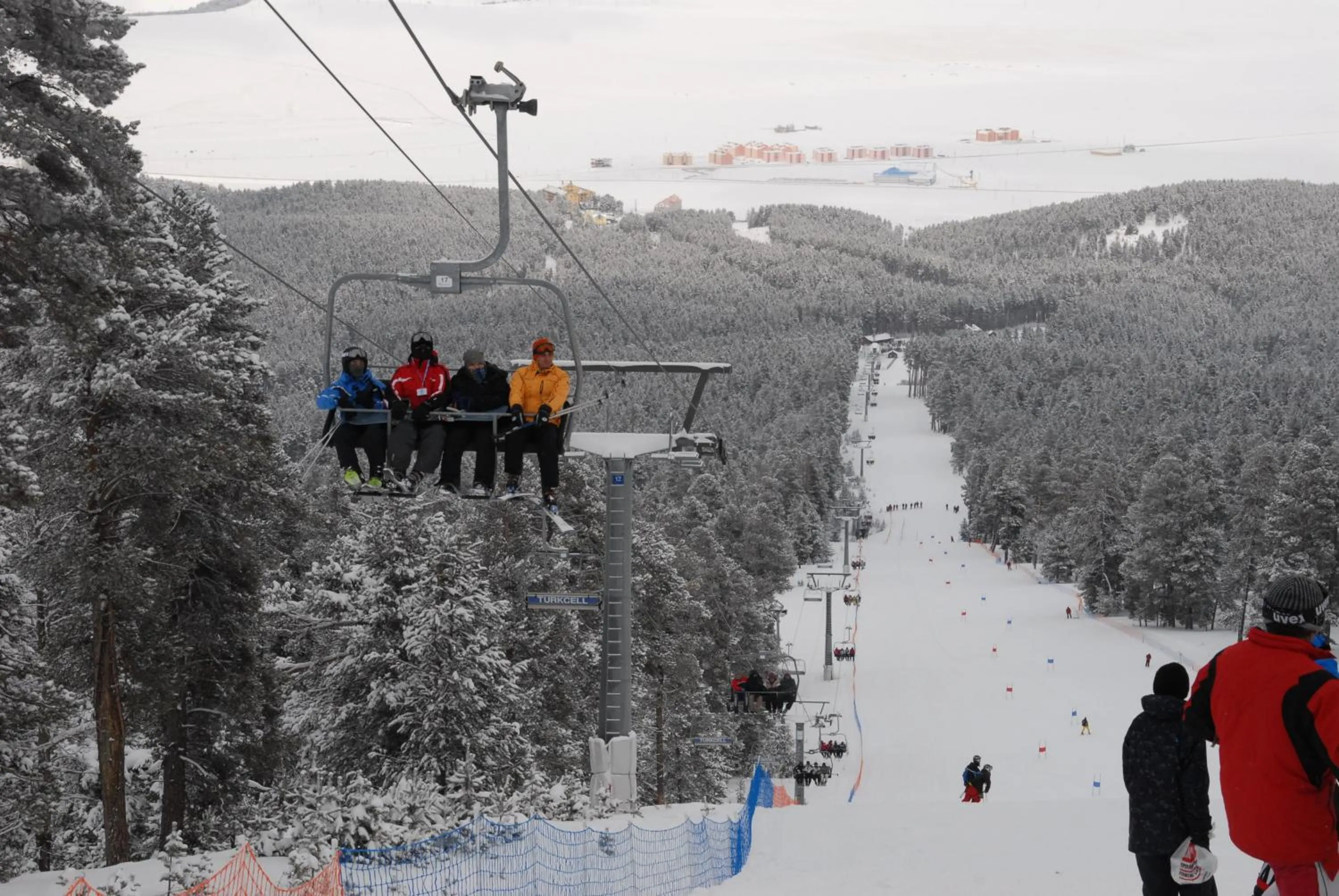 City view in Sarikamis Habitat Hotel