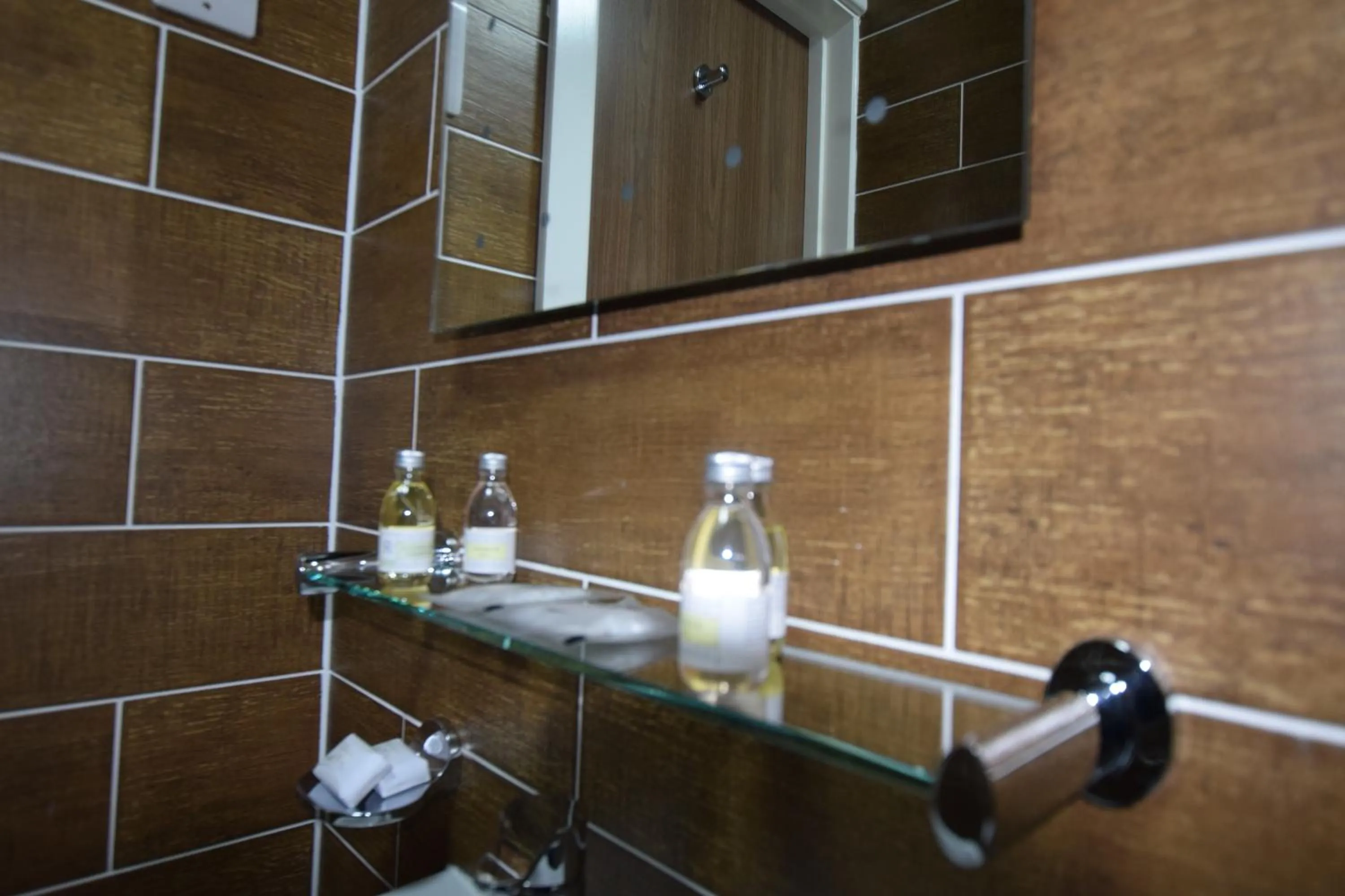 Bathroom in Lucky 8 Hotel