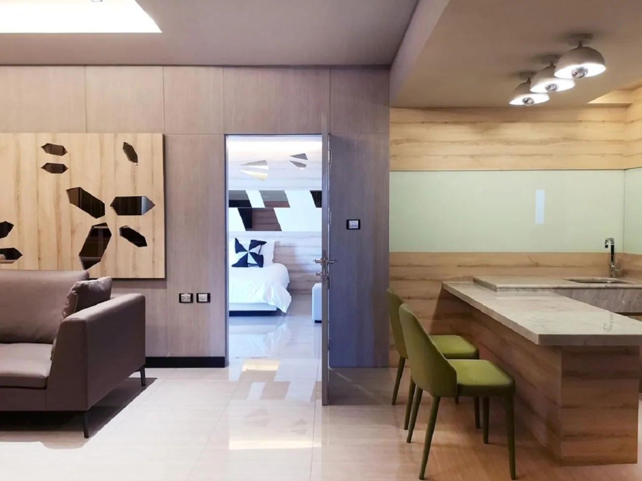 Living room in Tsix5 Phenomenal Hotel Pattaya