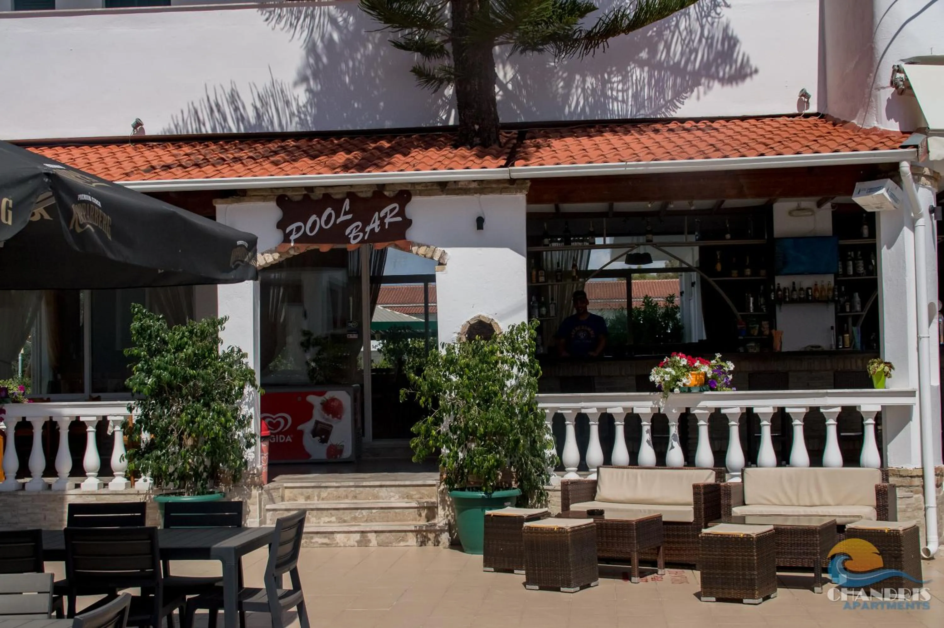 Lounge or bar in Chandris Apartments