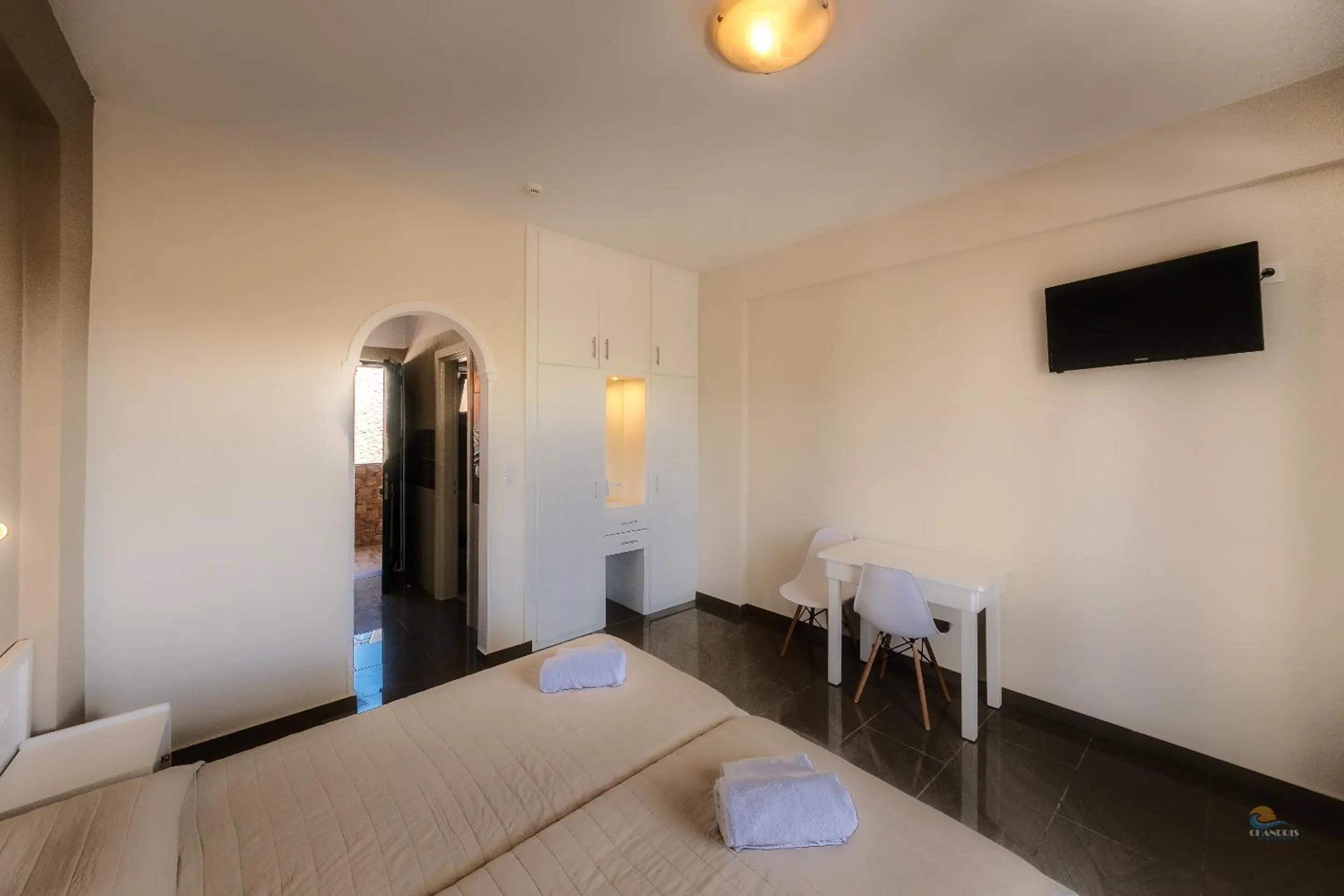 Bedroom in Chandris Apartments