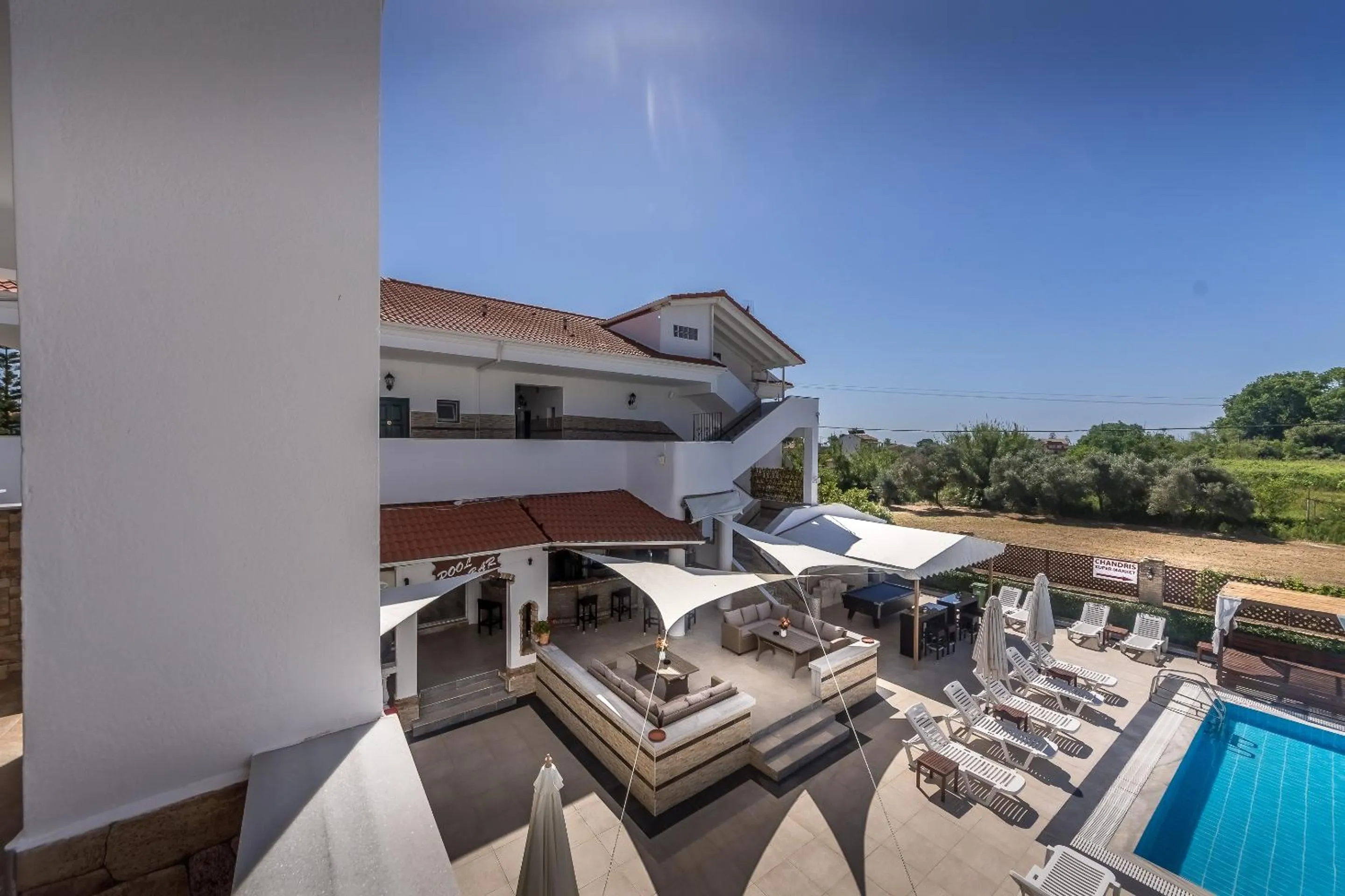 Day in Chandris Apartments