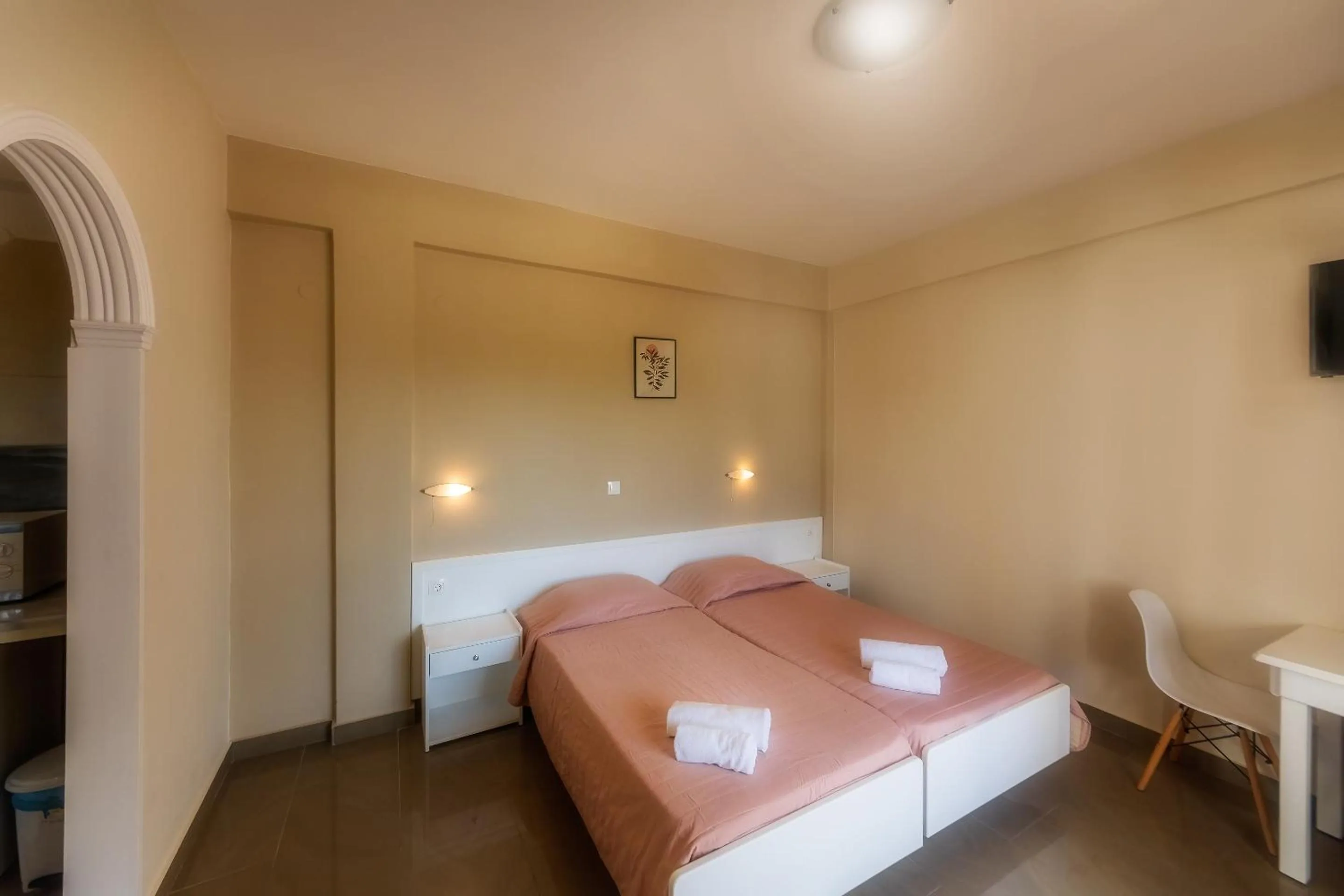 Bedroom in Chandris Apartments