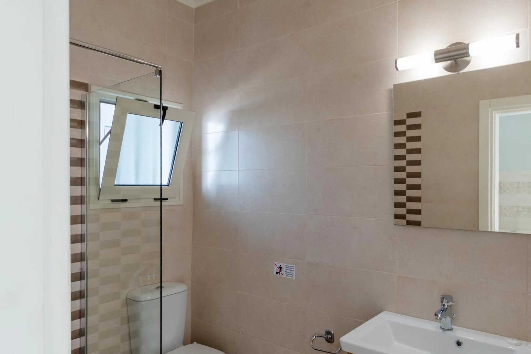 Bathroom in Chandris Apartments