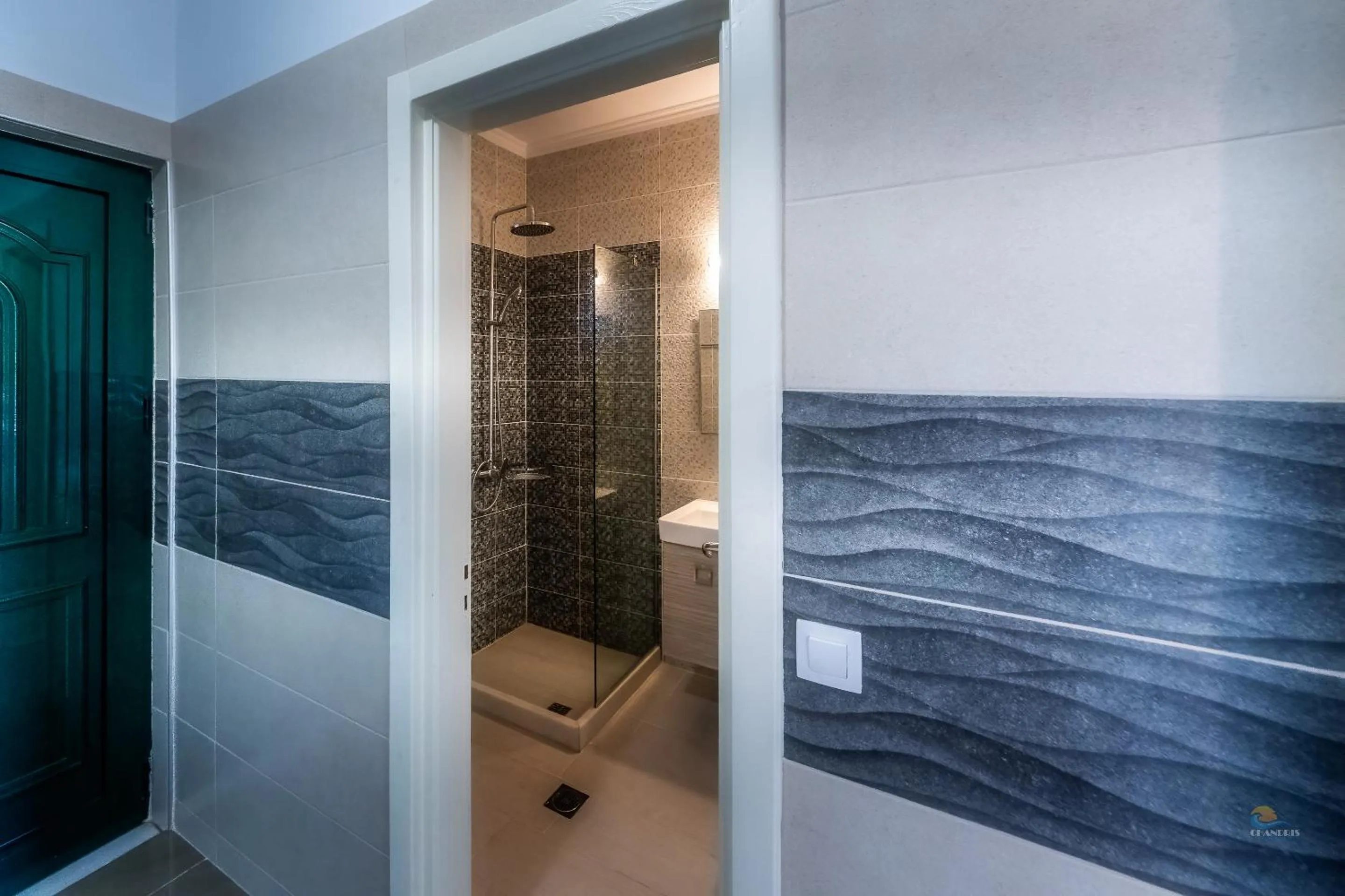 Bathroom in Chandris Apartments