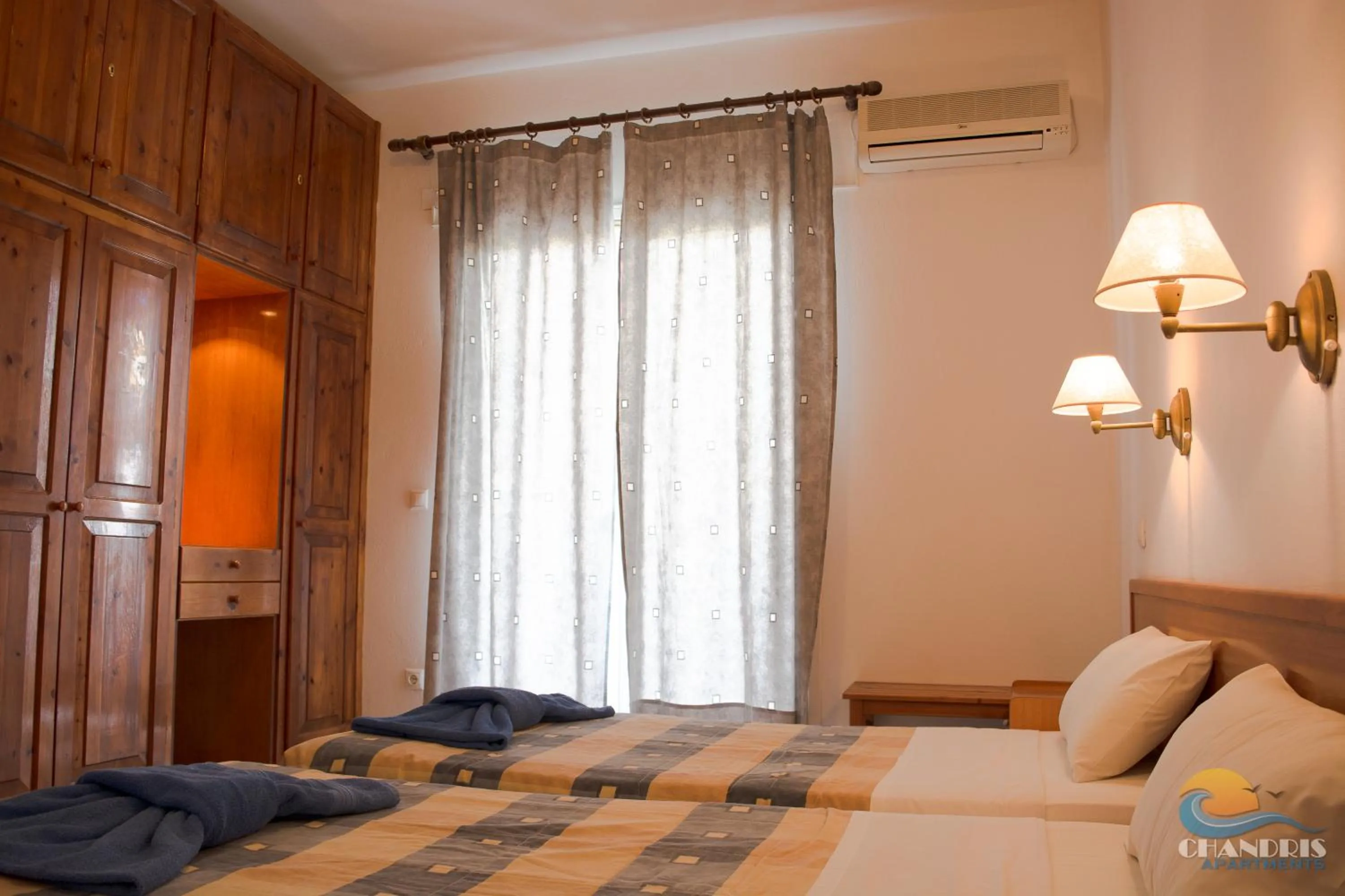 Bedroom in Chandris Apartments