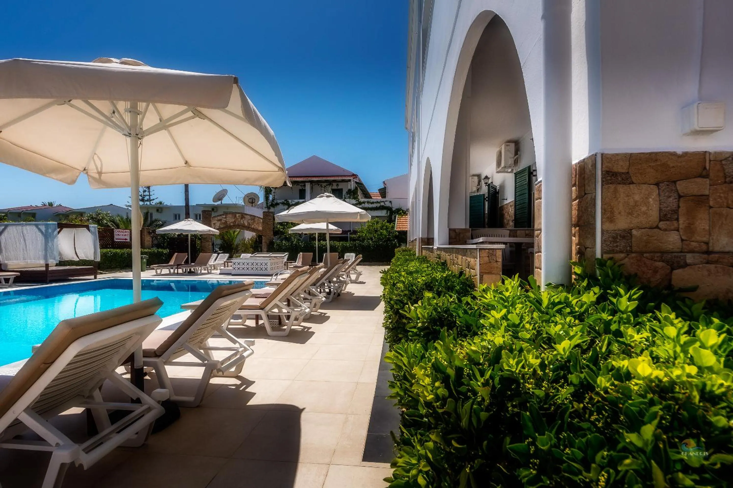 Day in Chandris Apartments