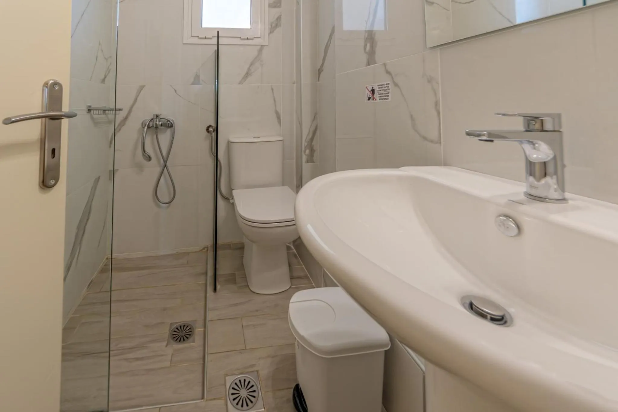 Bathroom in Chandris Apartments