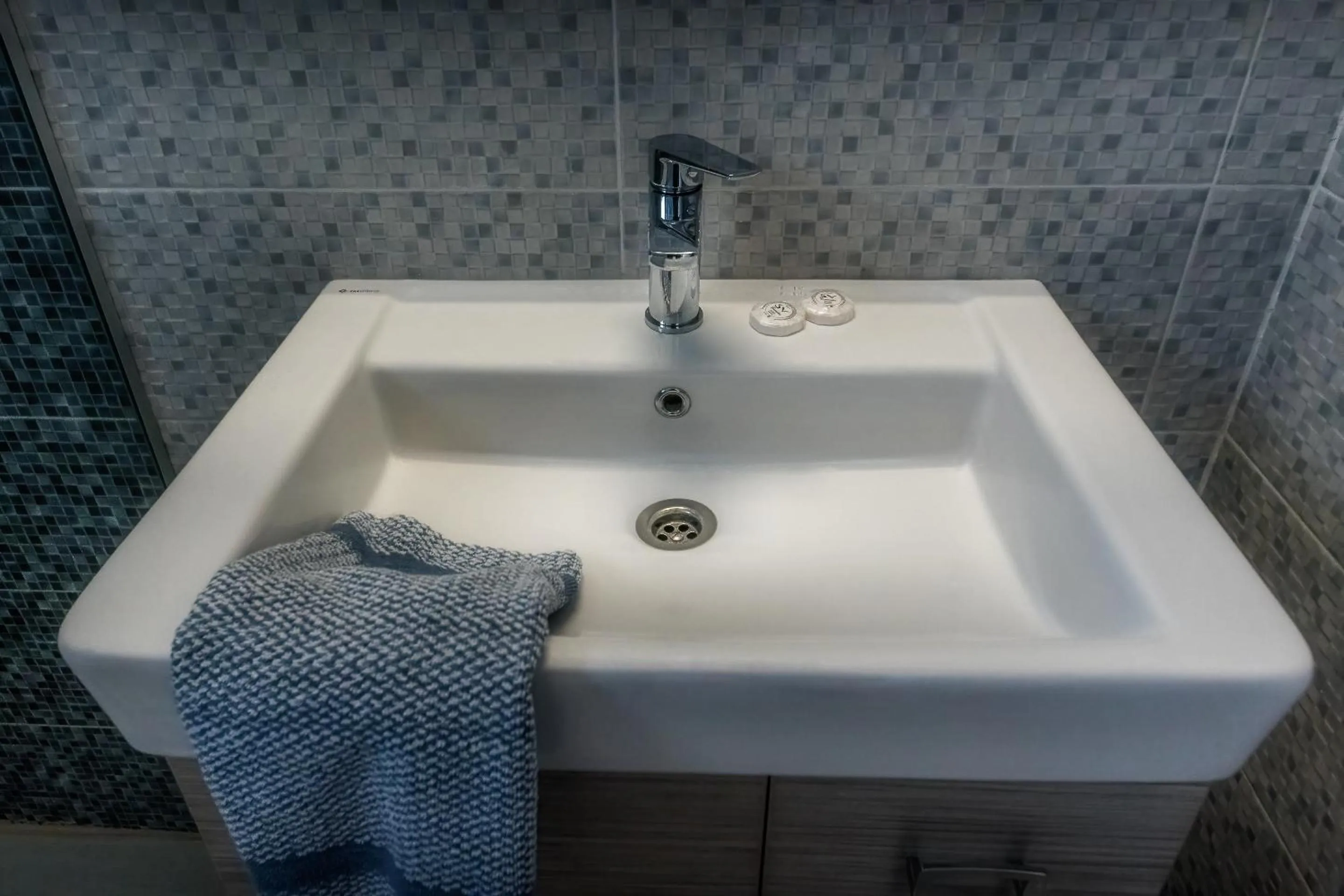 Bathroom in Chandris Apartments