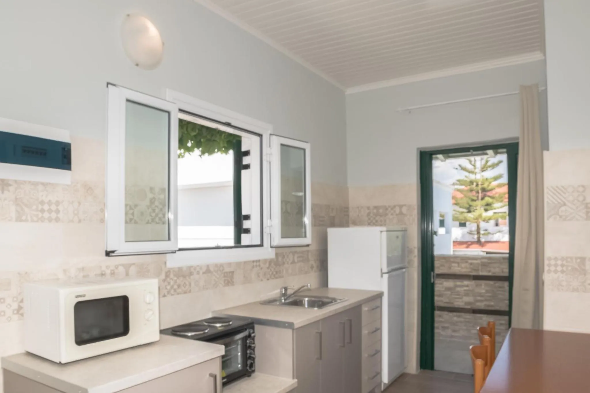 Kitchen or kitchenette in Chandris Apartments