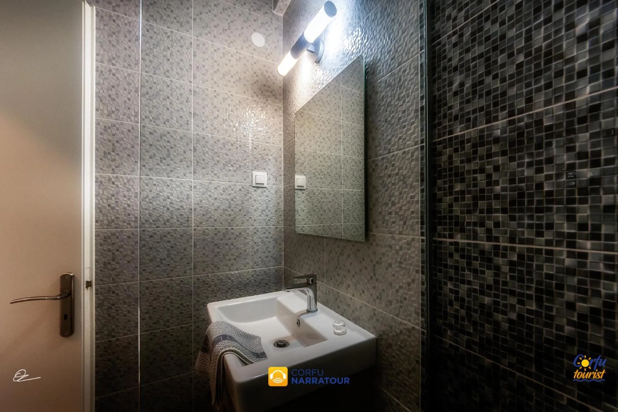 Bathroom in Chandris Apartments