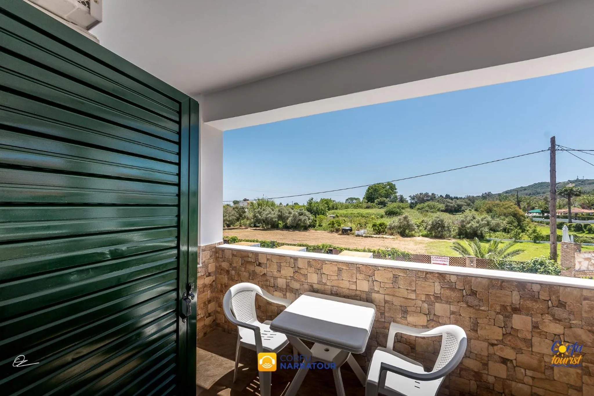 Balcony/Terrace in Chandris Apartments